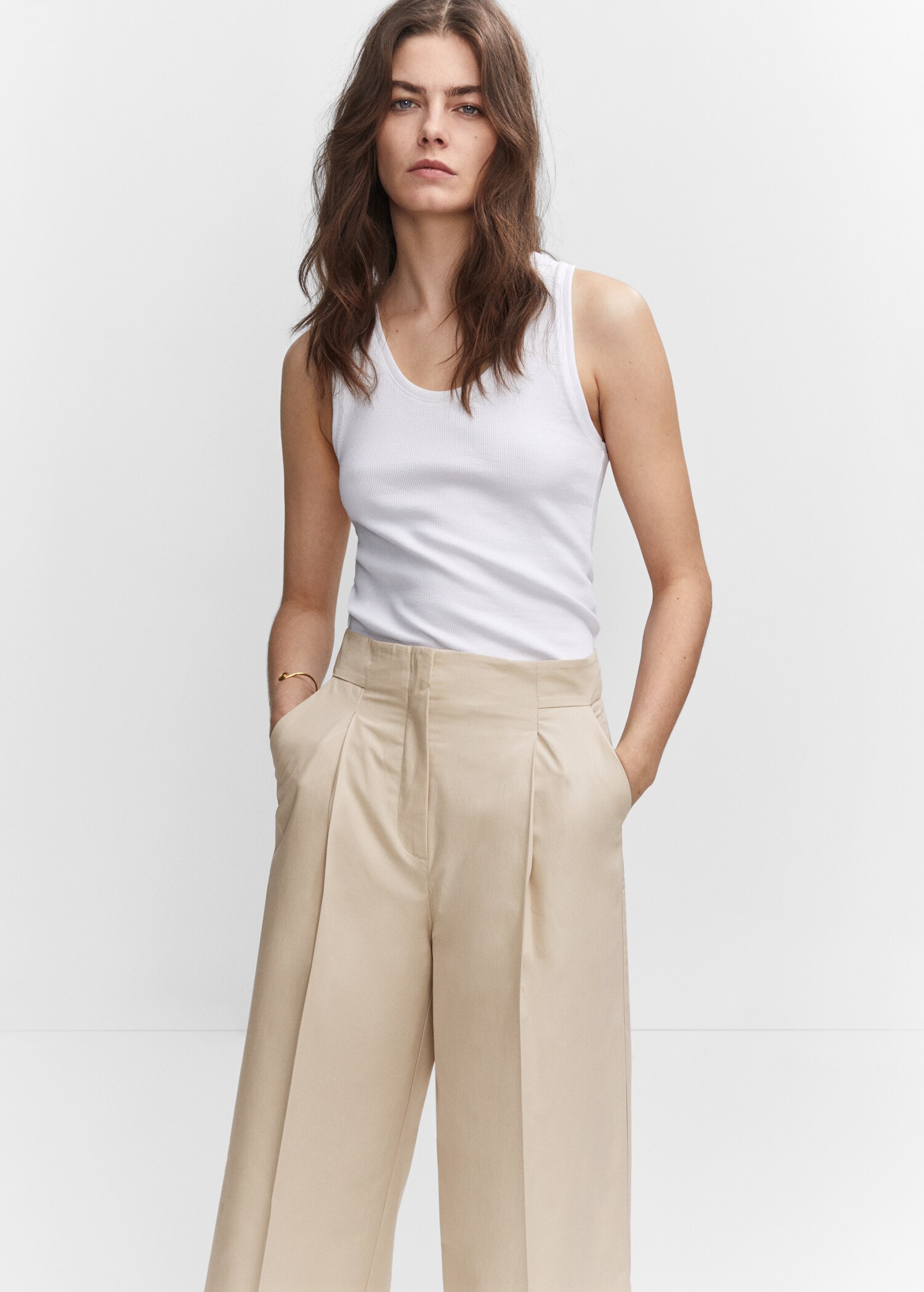 Pantalón culotte algodón - Detalle del artículo 1