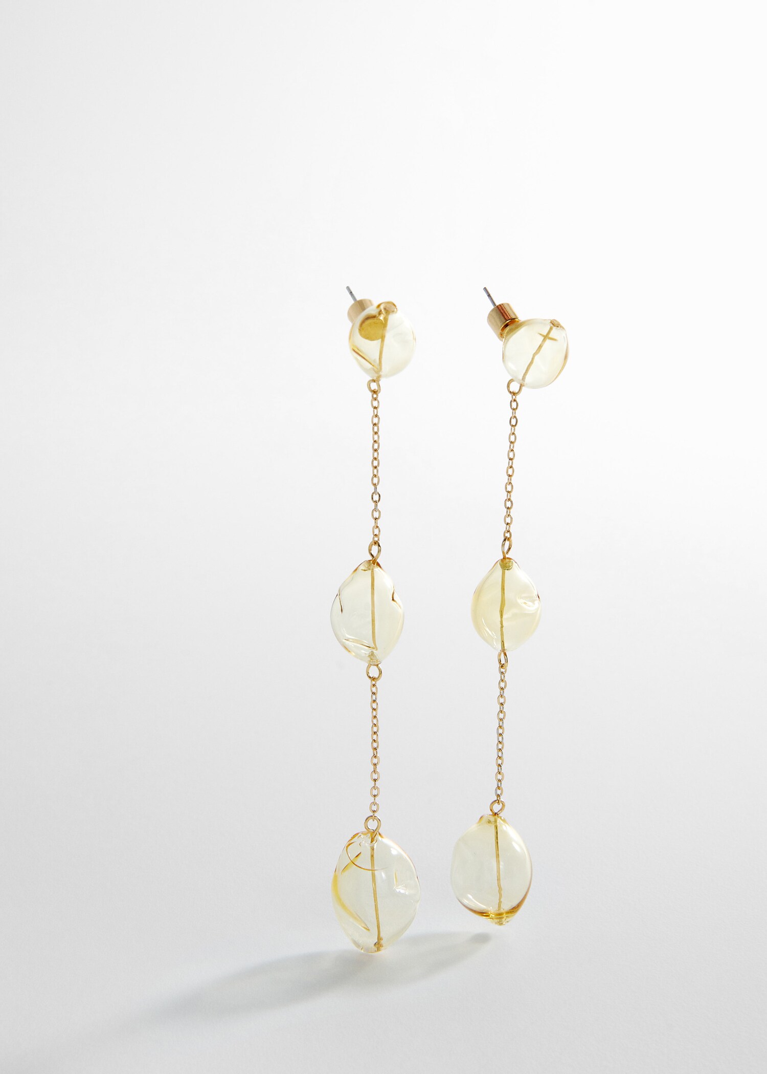 Crystal thread earrings - Details of the article 1