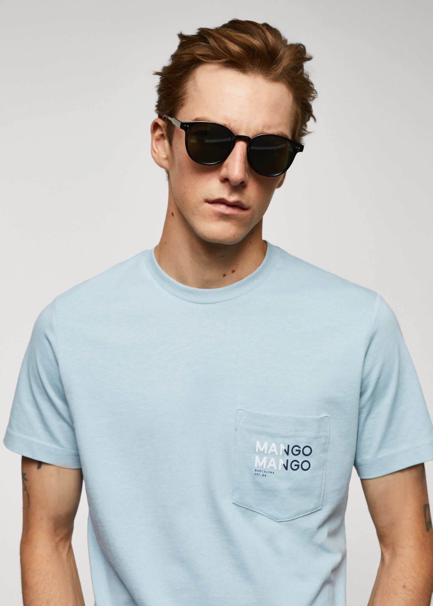 Camiseta algodón estampado logo - Detalle del artículo 1