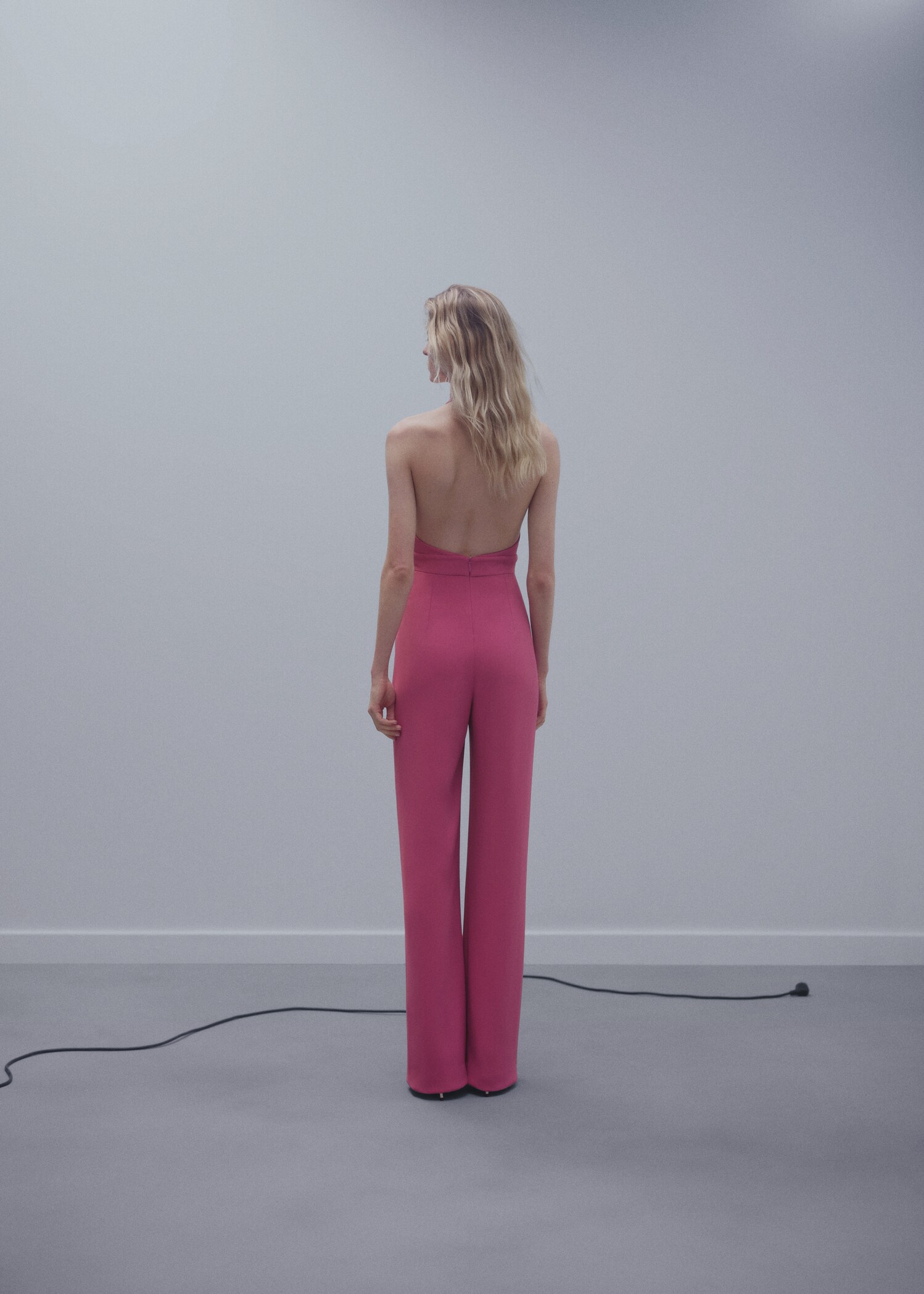Mono halter detalle lazo - Reverso del artículo