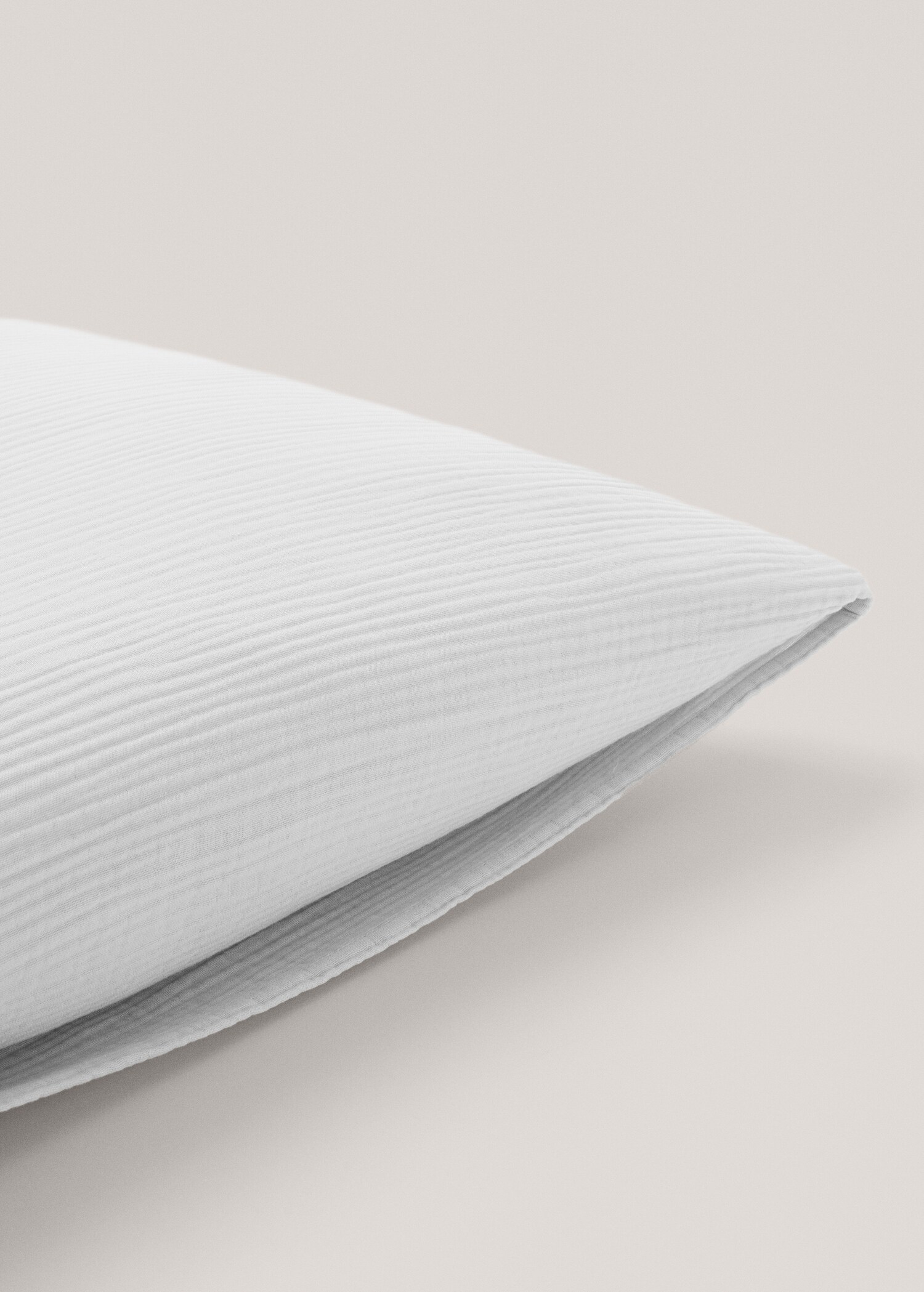 Funda de almohada gasa algodón 60x60cm (Pack de dos) - Detalle del artículo 1