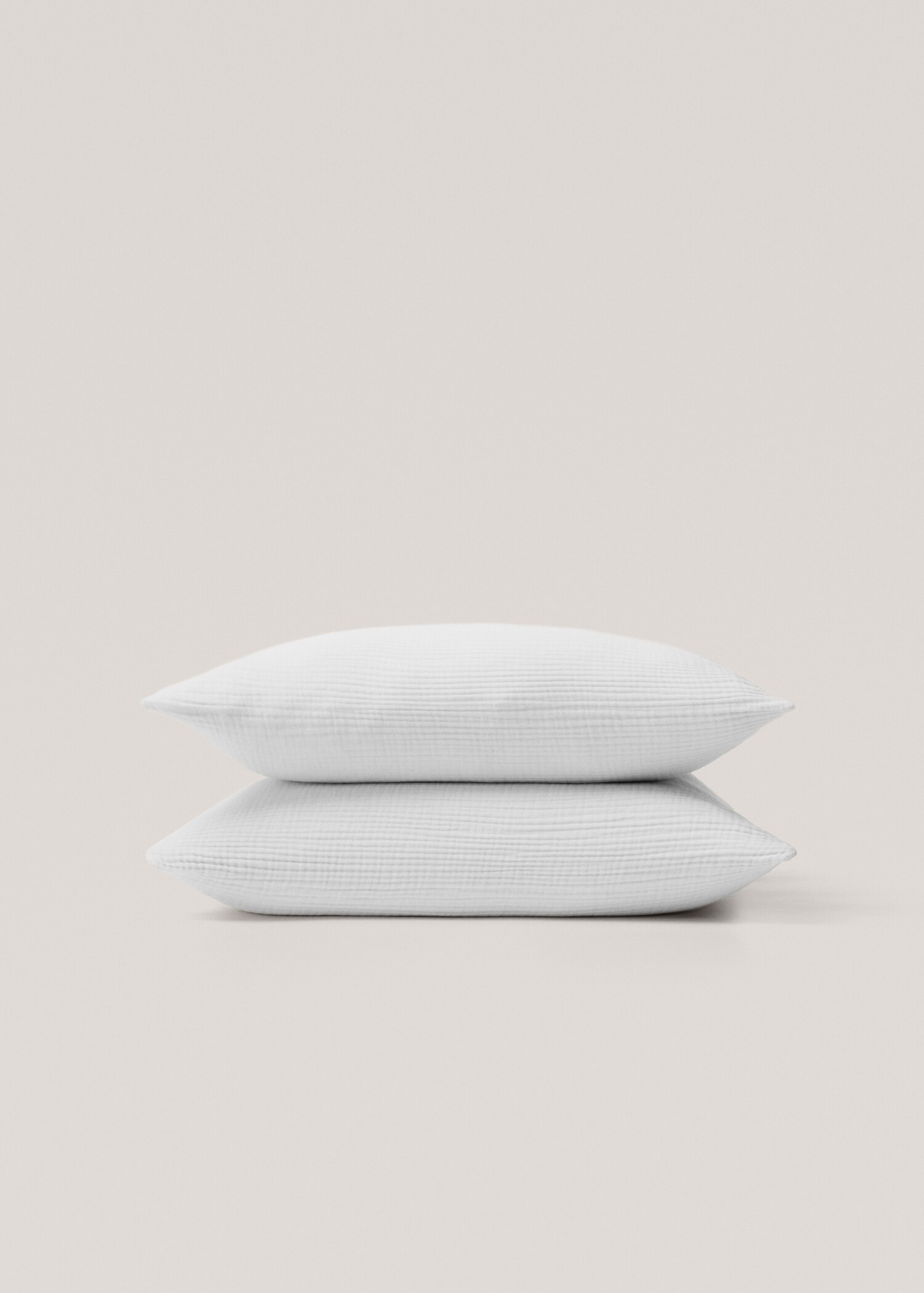 Funda de almohada gasa algodón 60x60cm (Pack de dos) - Detalle del artículo 3