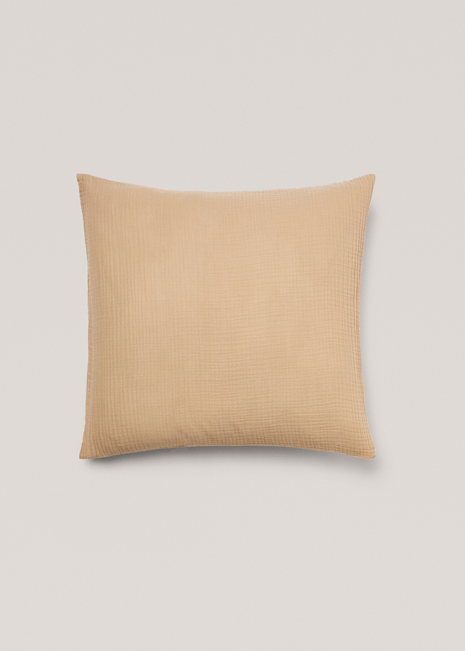 Funda de almohada gasa algodón 60x60cm (Pack de dos) - Artículo sin modelo
