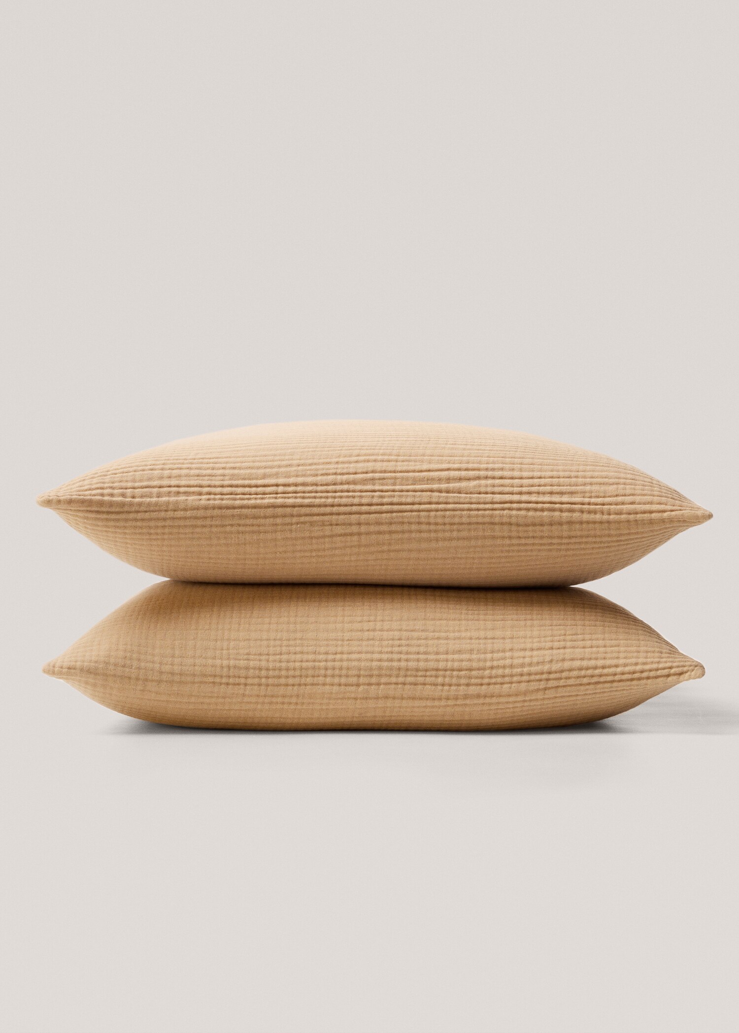 Funda de almohada gasa algodón 60x60cm (Pack de dos) - Detalle del artículo 3