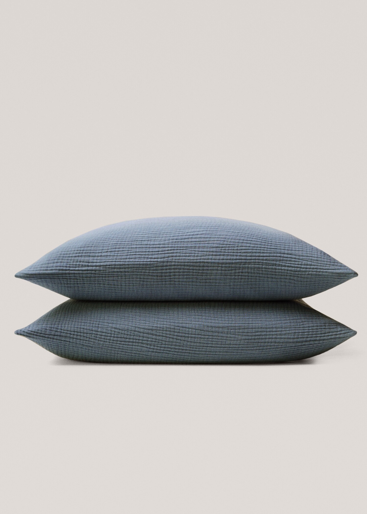 Funda de almohada gasa algodón 60x60cm (Pack de dos) - Detalle del artículo 3