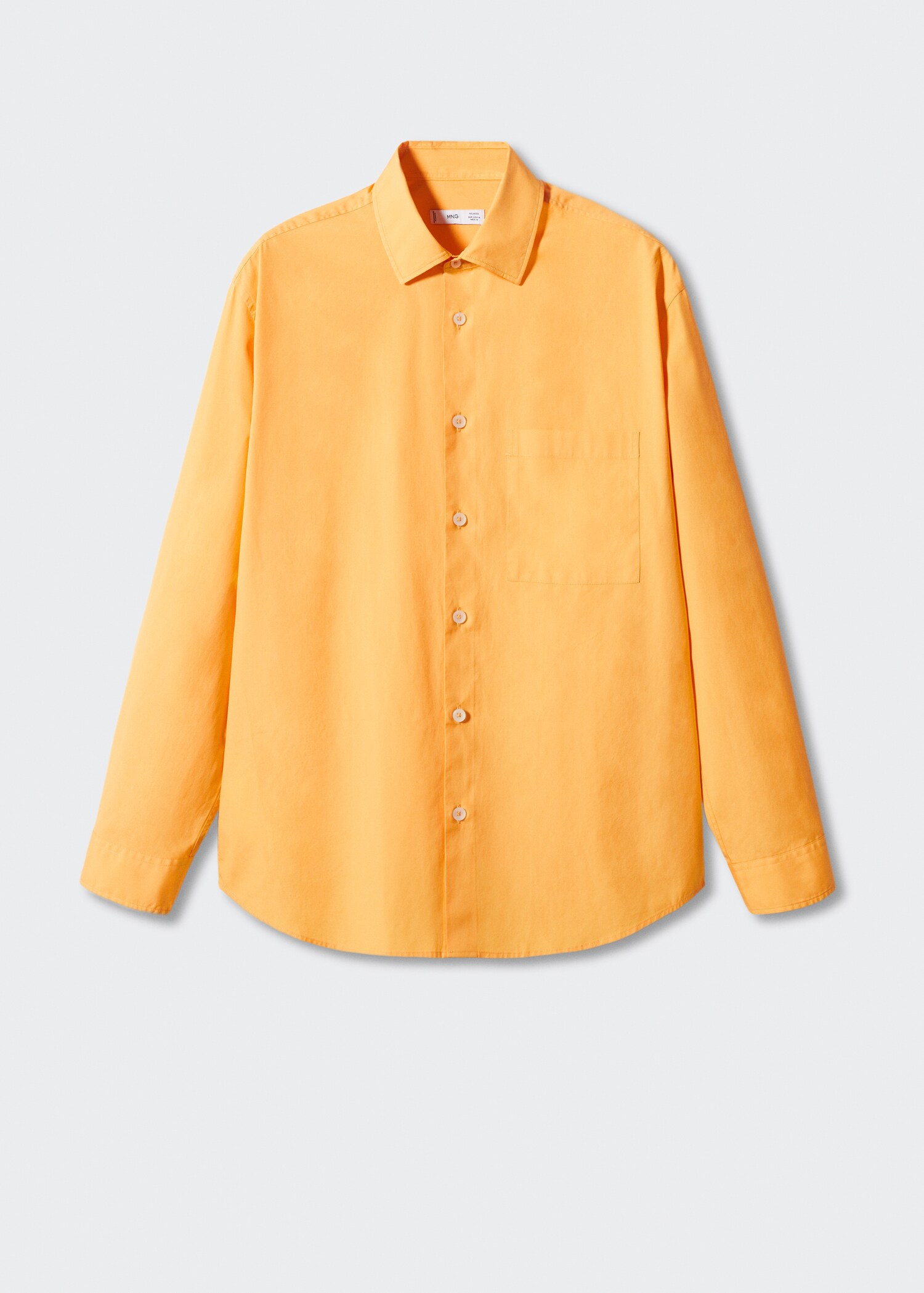 Camicia 100% cotone tasca - Articolo senza modello