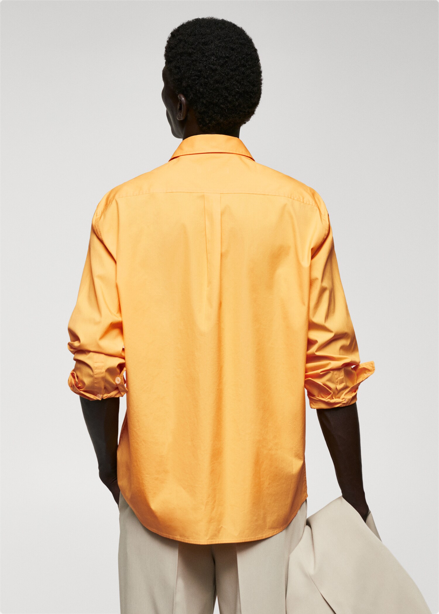 Camicia 100% cotone tasca - Retro dell'articolo