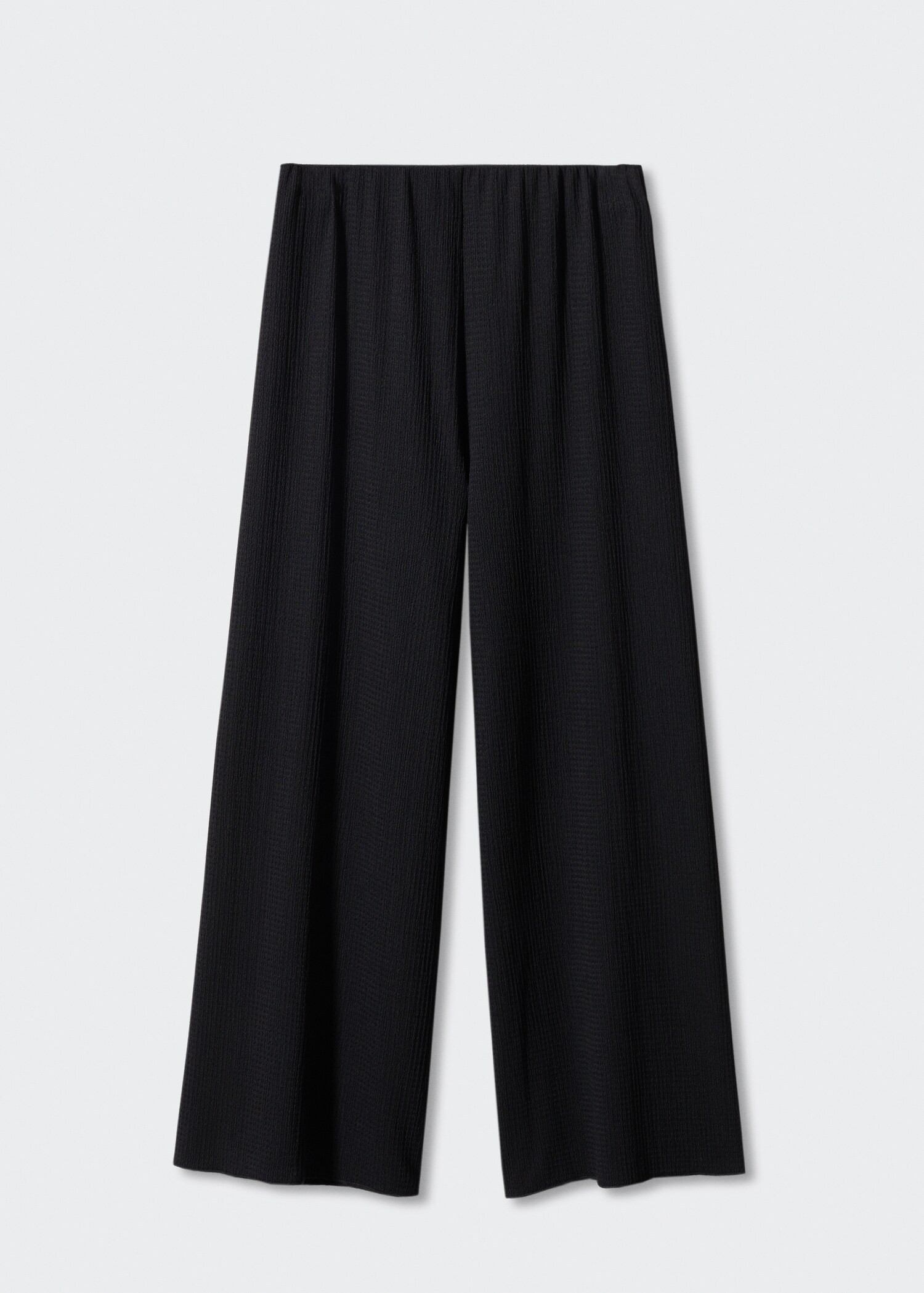 Textured culotte pants - Article without model