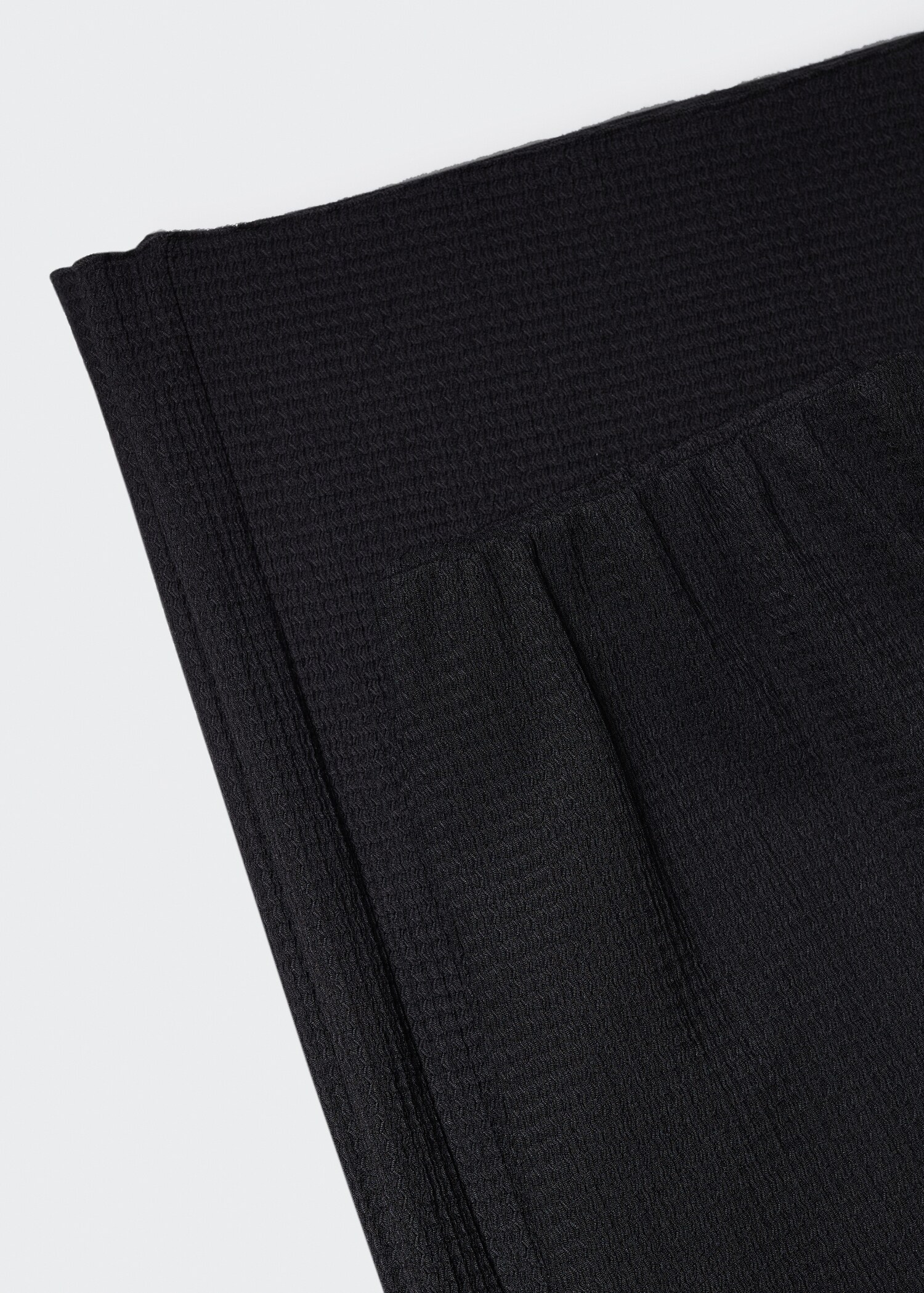 Textured culotte pants - Details of the article 8