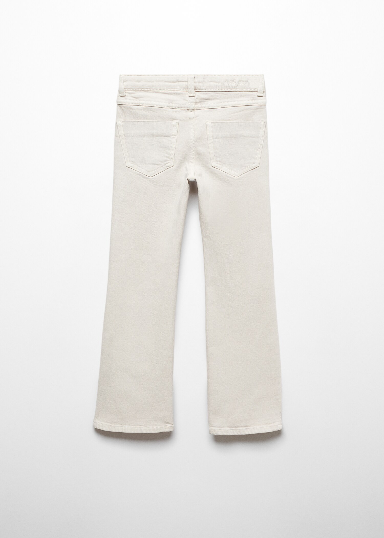 Jeans flare aberturas - Reverso del artículo