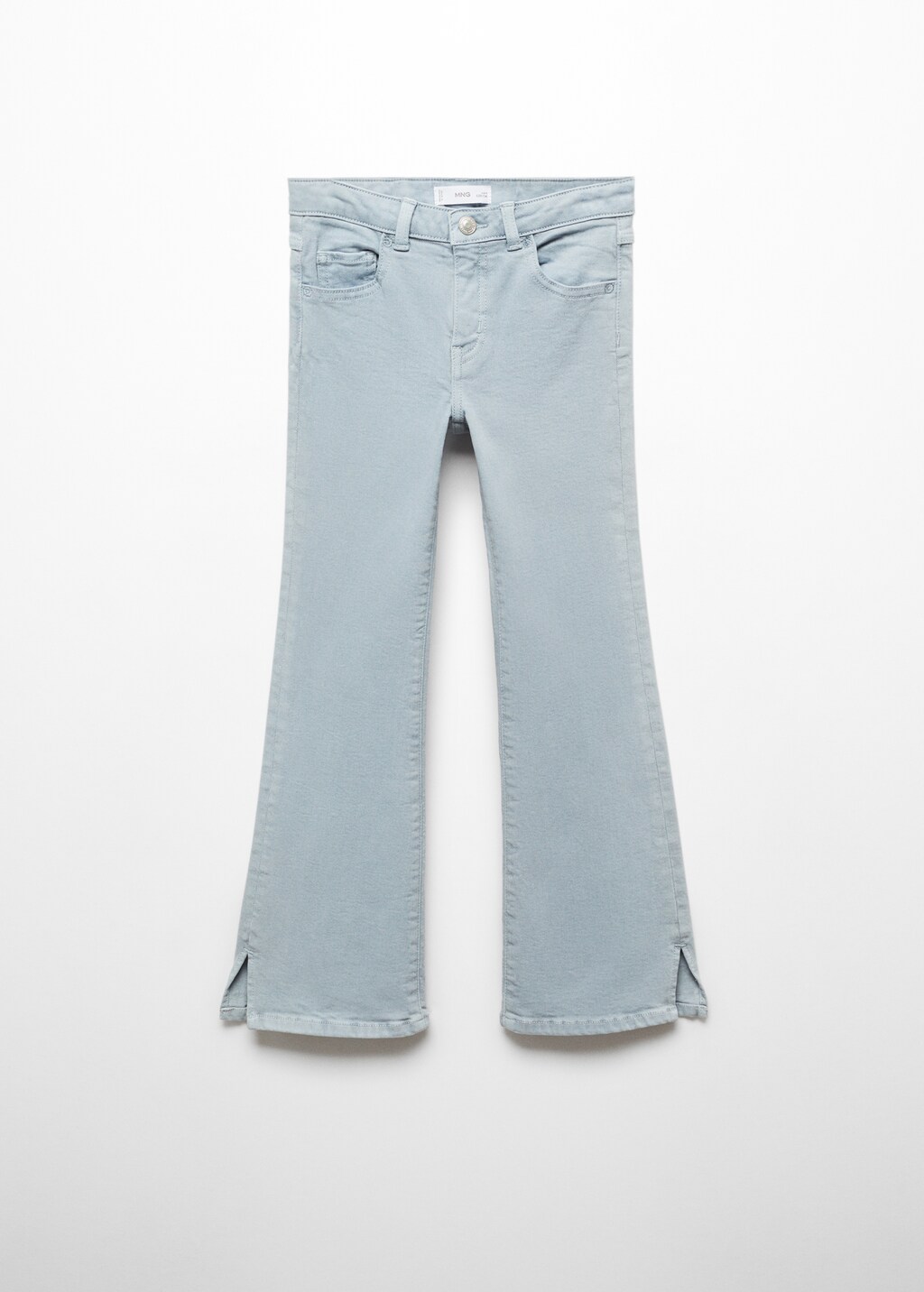 Flared jeans with slits - Kids | MANGO Montenegro