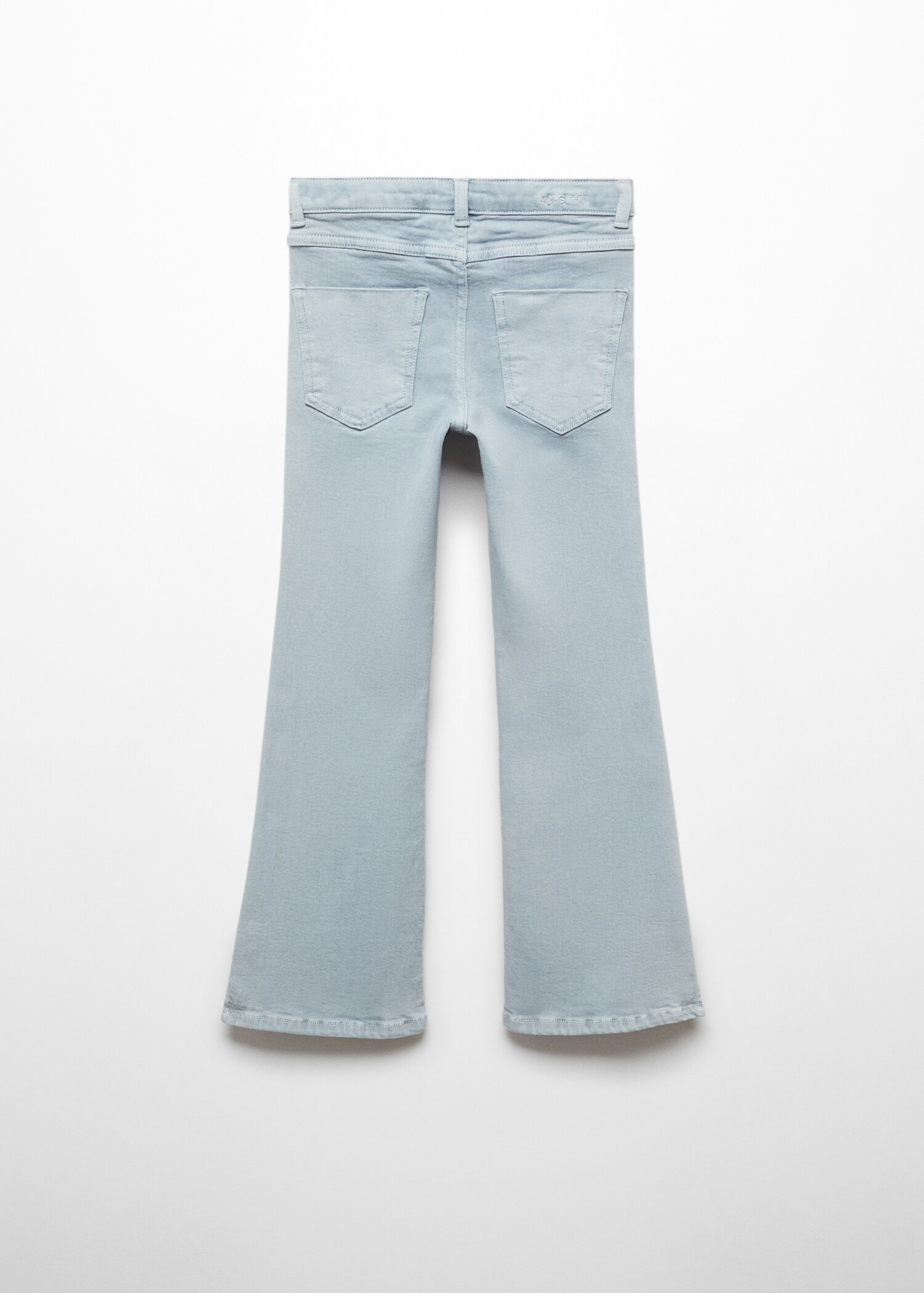 Jeans flare aberturas - Reverso del artículo
