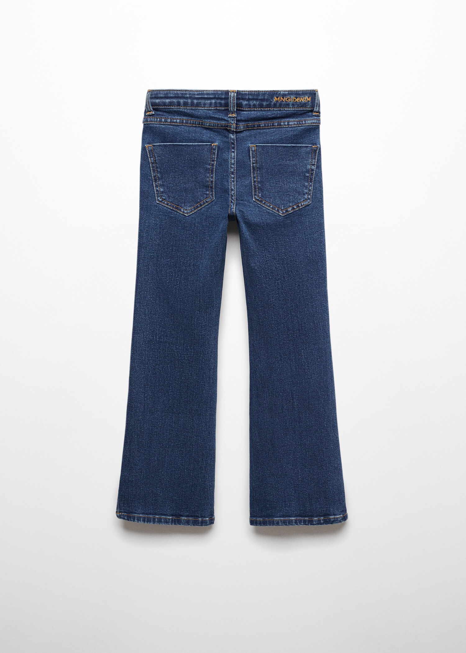 Jeans flare aberturas - Reverso del artículo