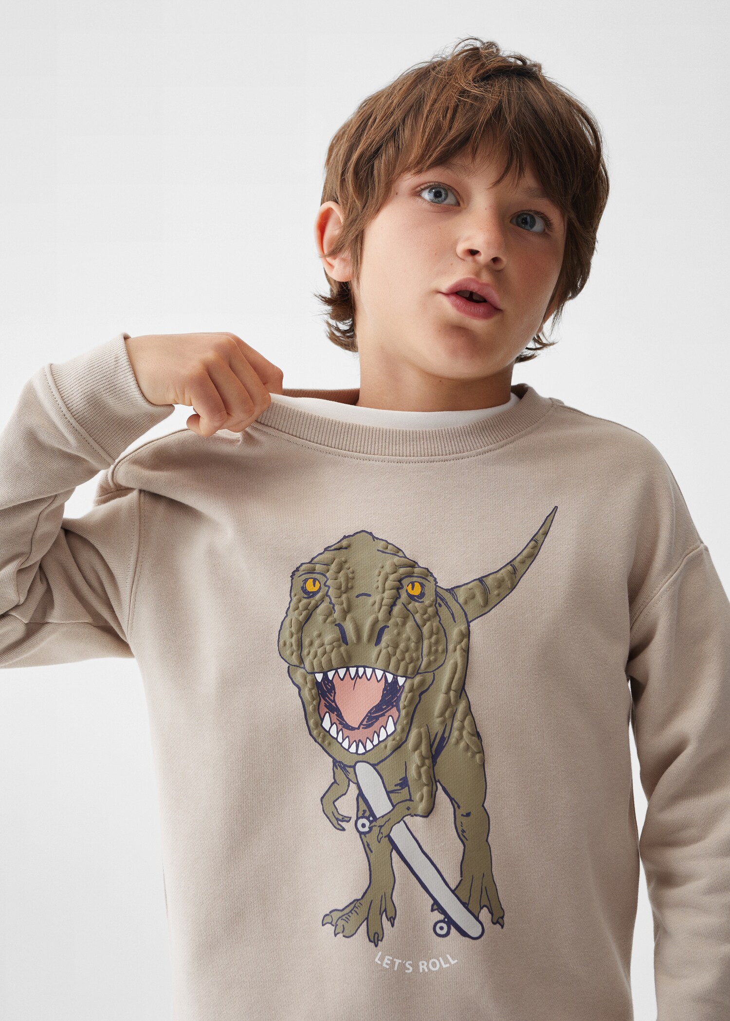 Sudadera algodón dibujo - Detalle del artículo 1