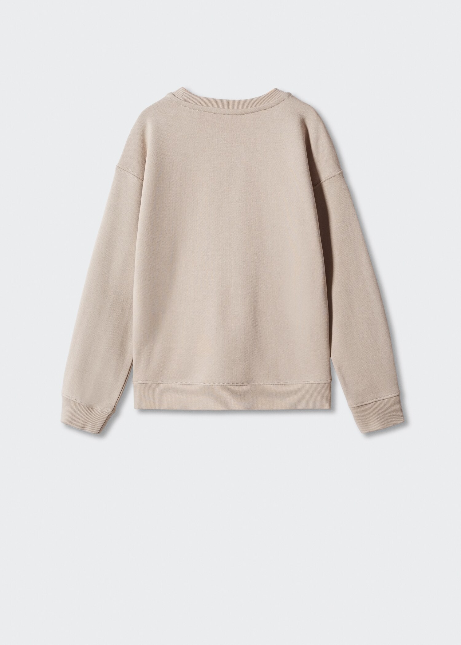 Sudadera algodón dibujo - Reverso del artículo