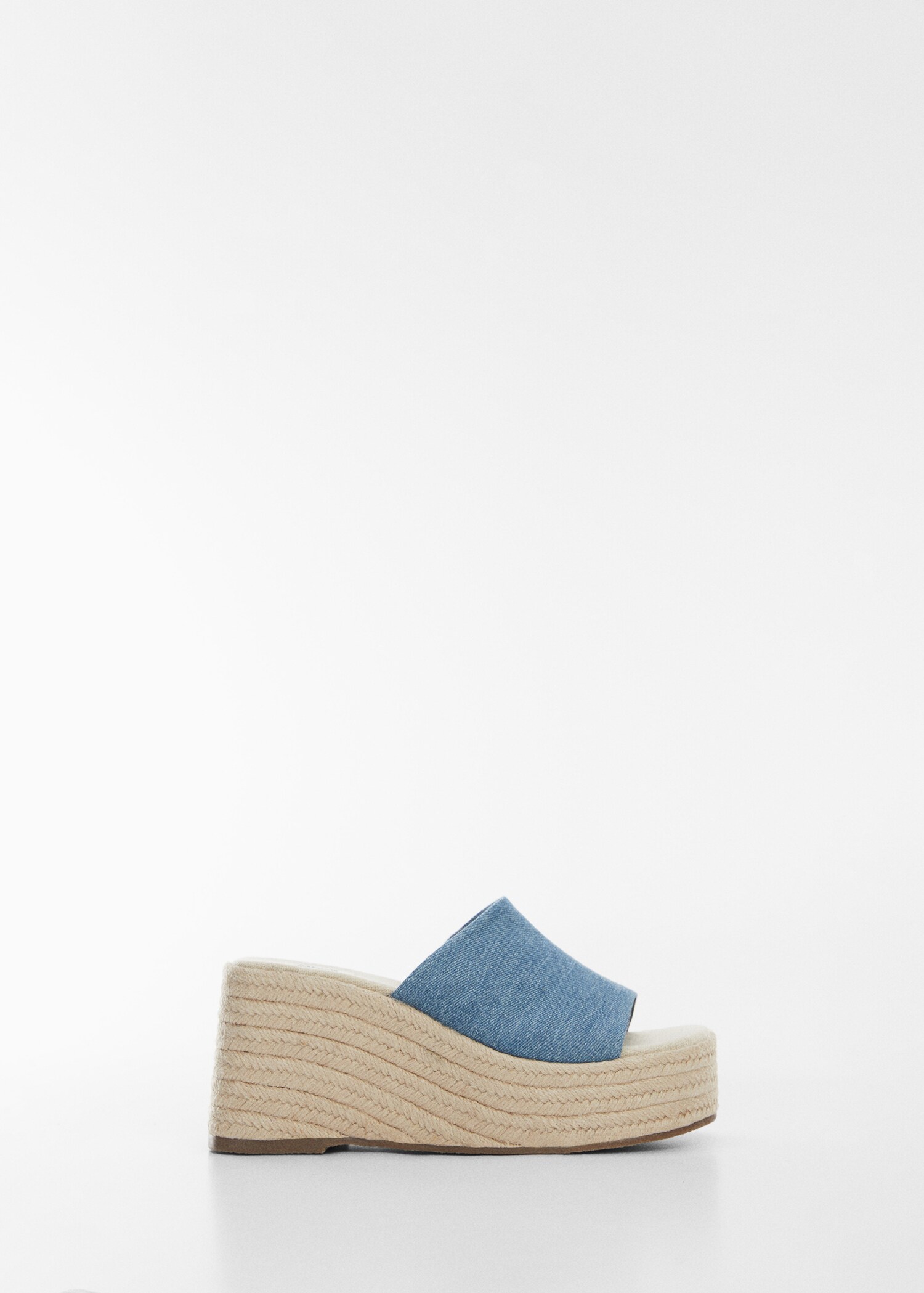 Esparto platform sandals - Article without model