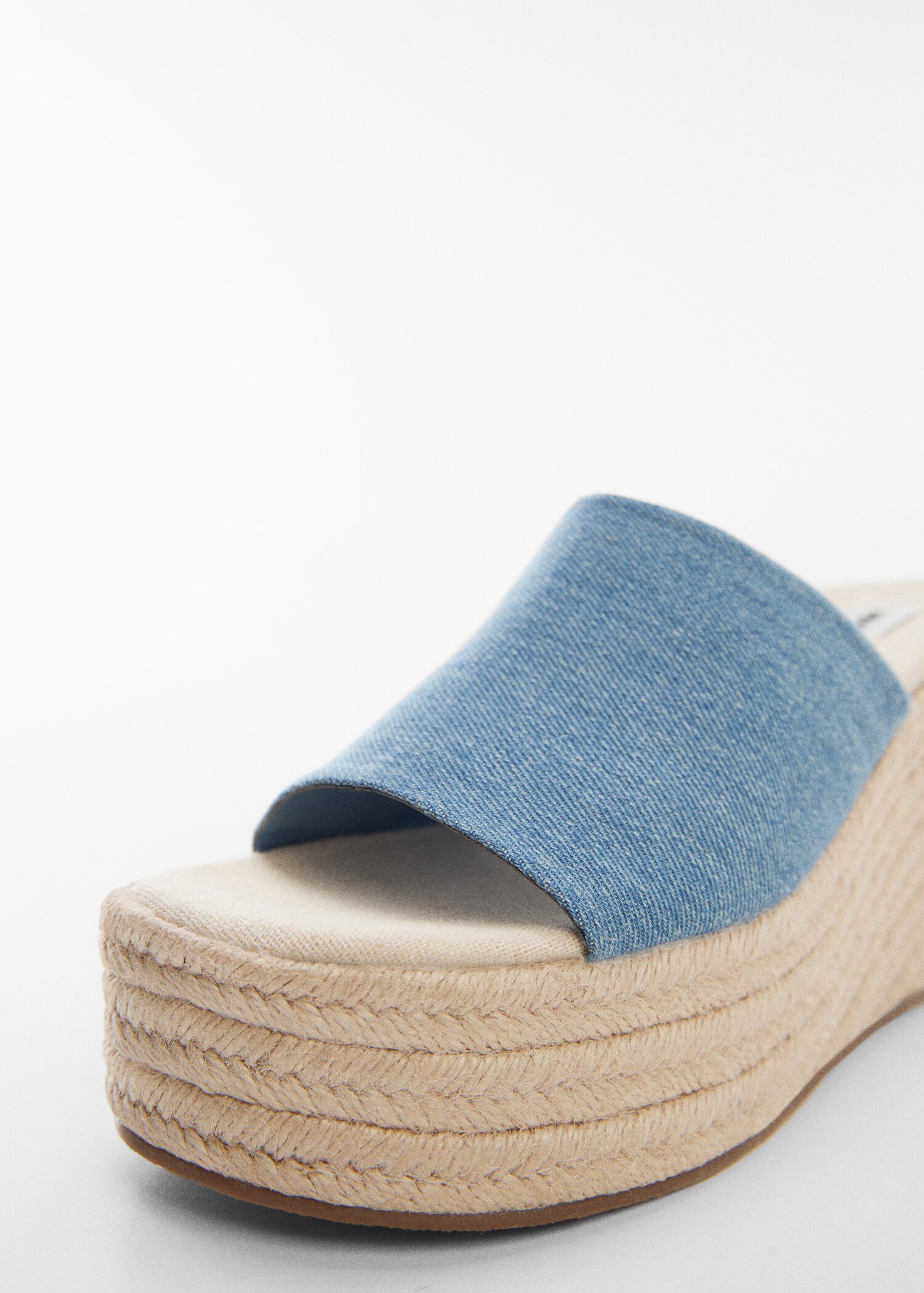 Esparto platform sandals - Details of the article 1