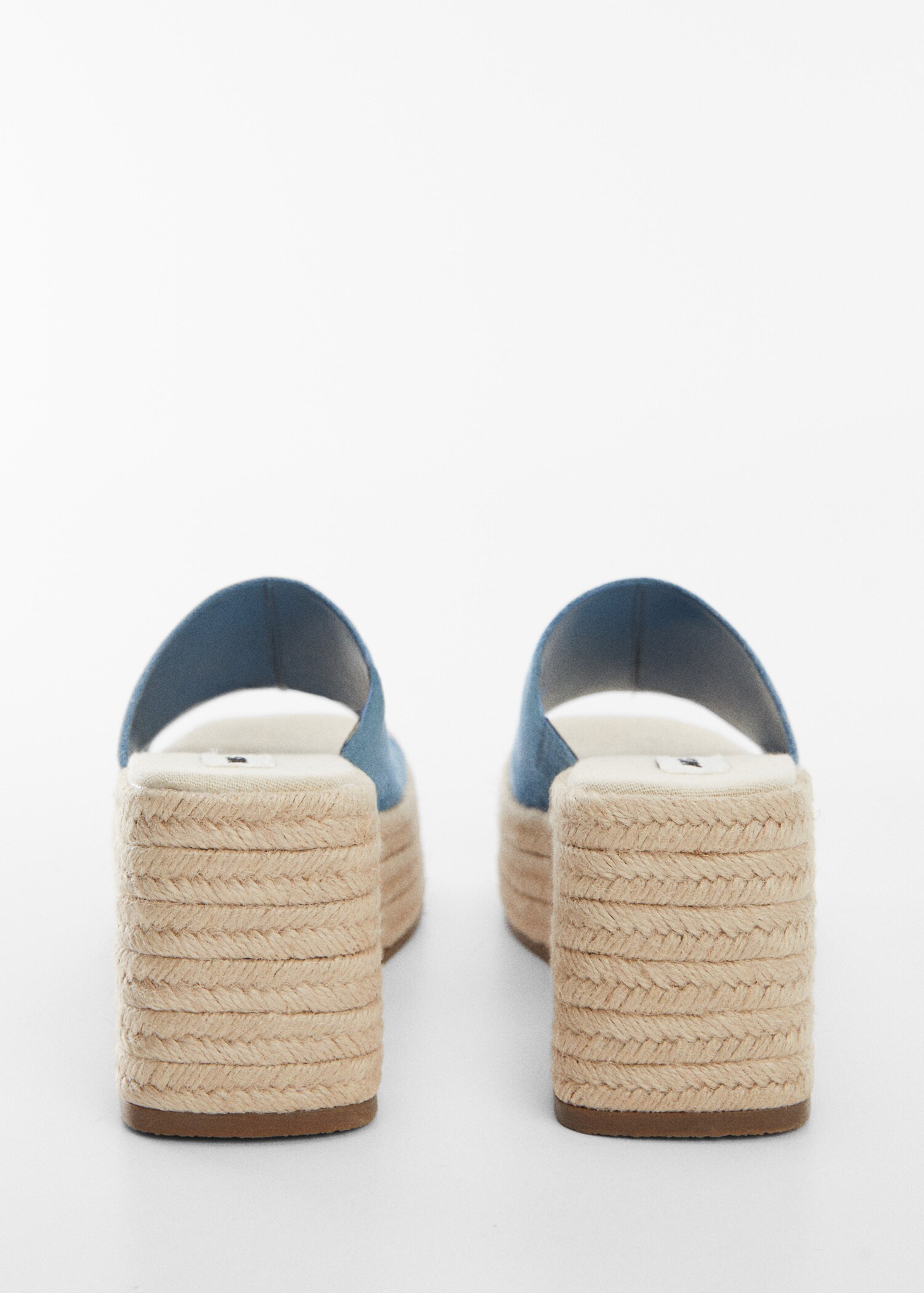 Esparto platform sandals - Details of the article 2