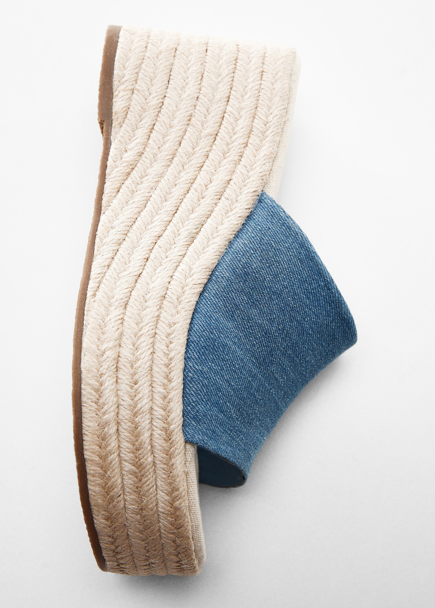 Esparto platform sandals - Details of the article 5