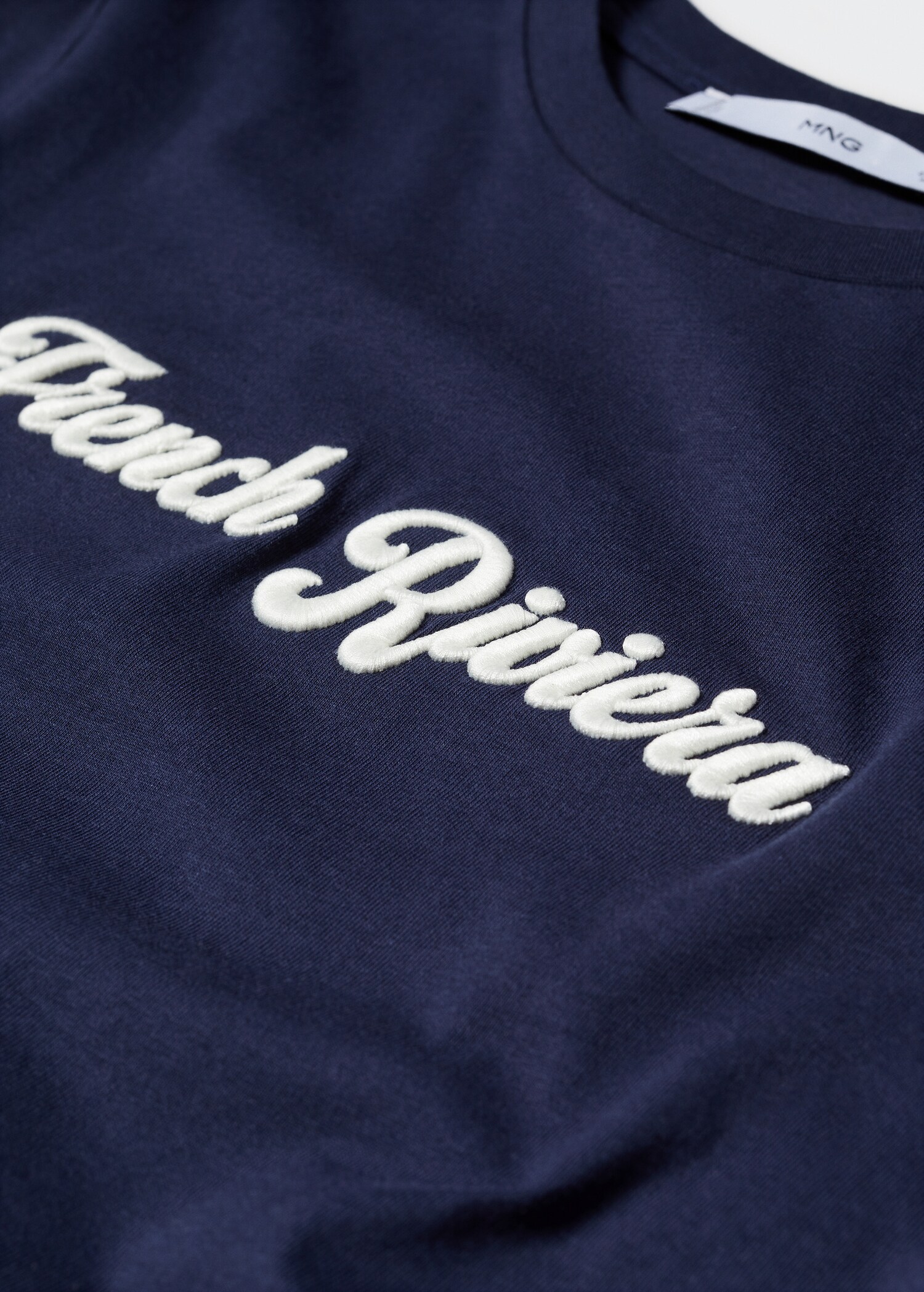 Camiseta mensaje bordado - Detalle del artículo 8