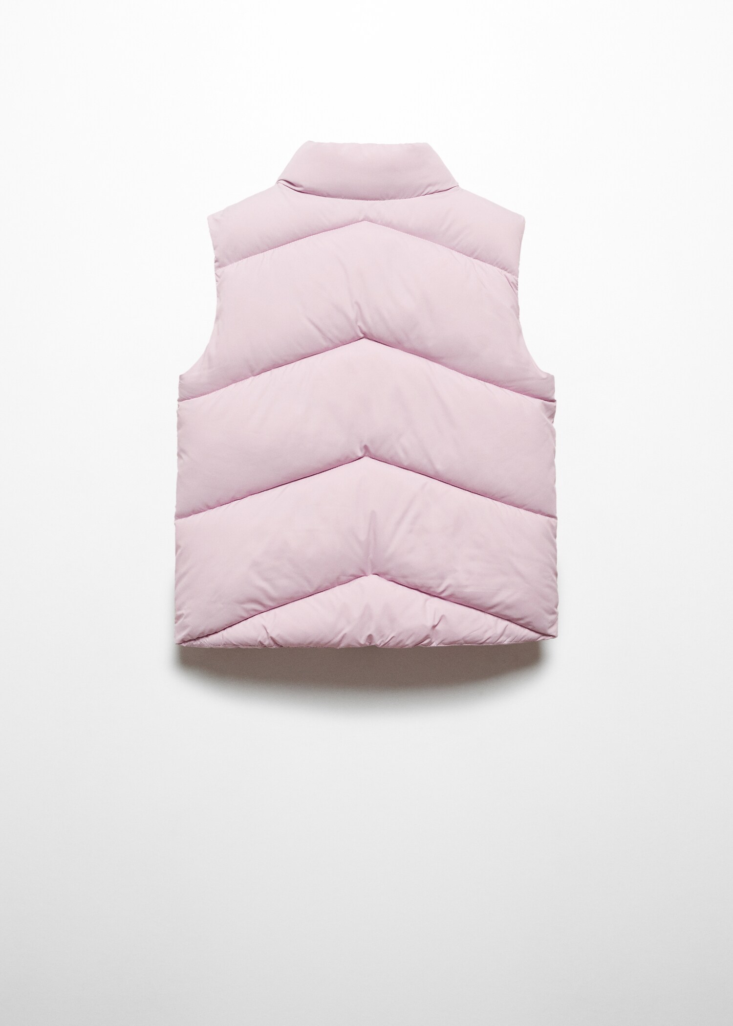 Quilted gilet - Reverse of the article