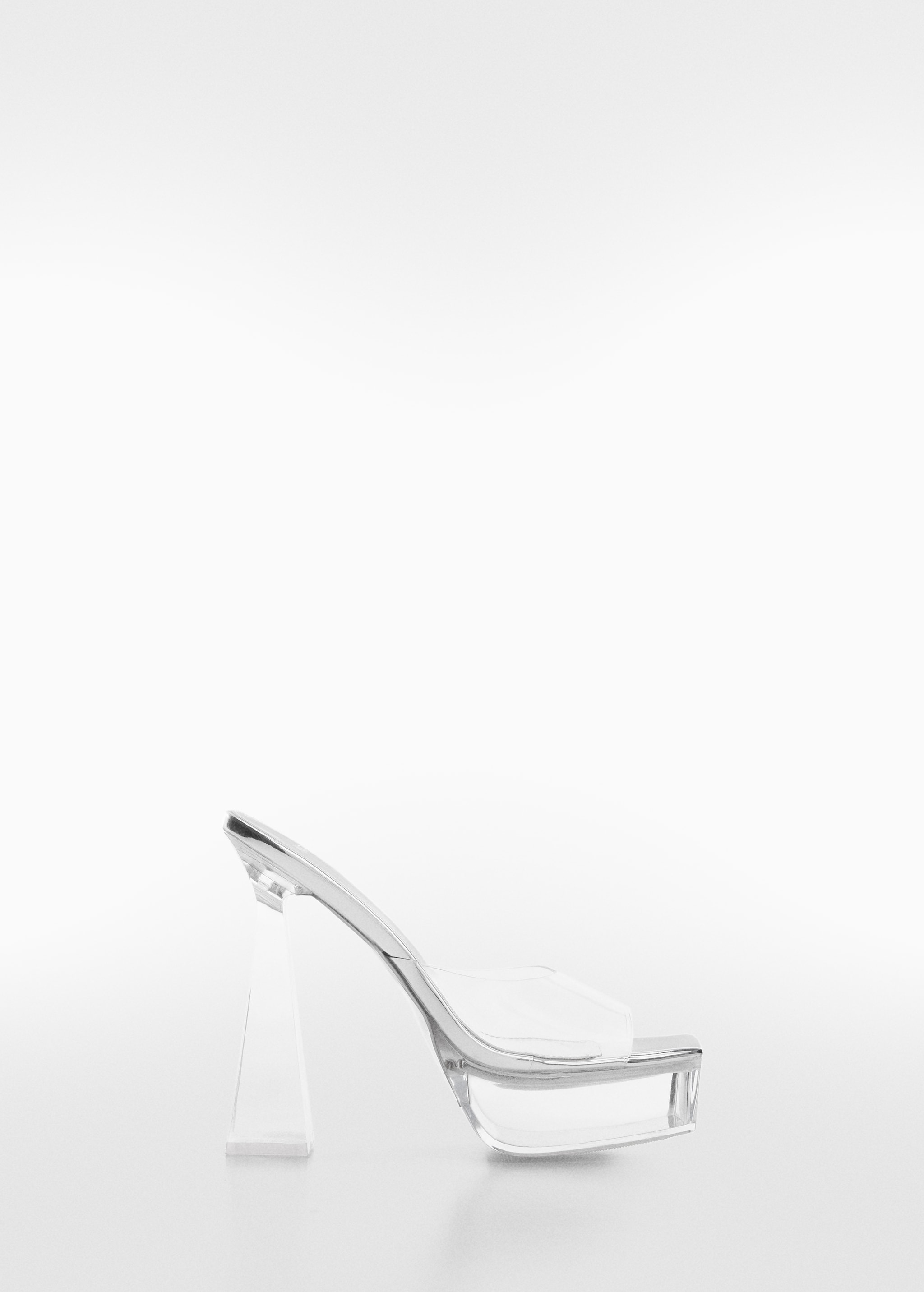 Sandales plateforme transparente MANGO Côte d'Ivoire