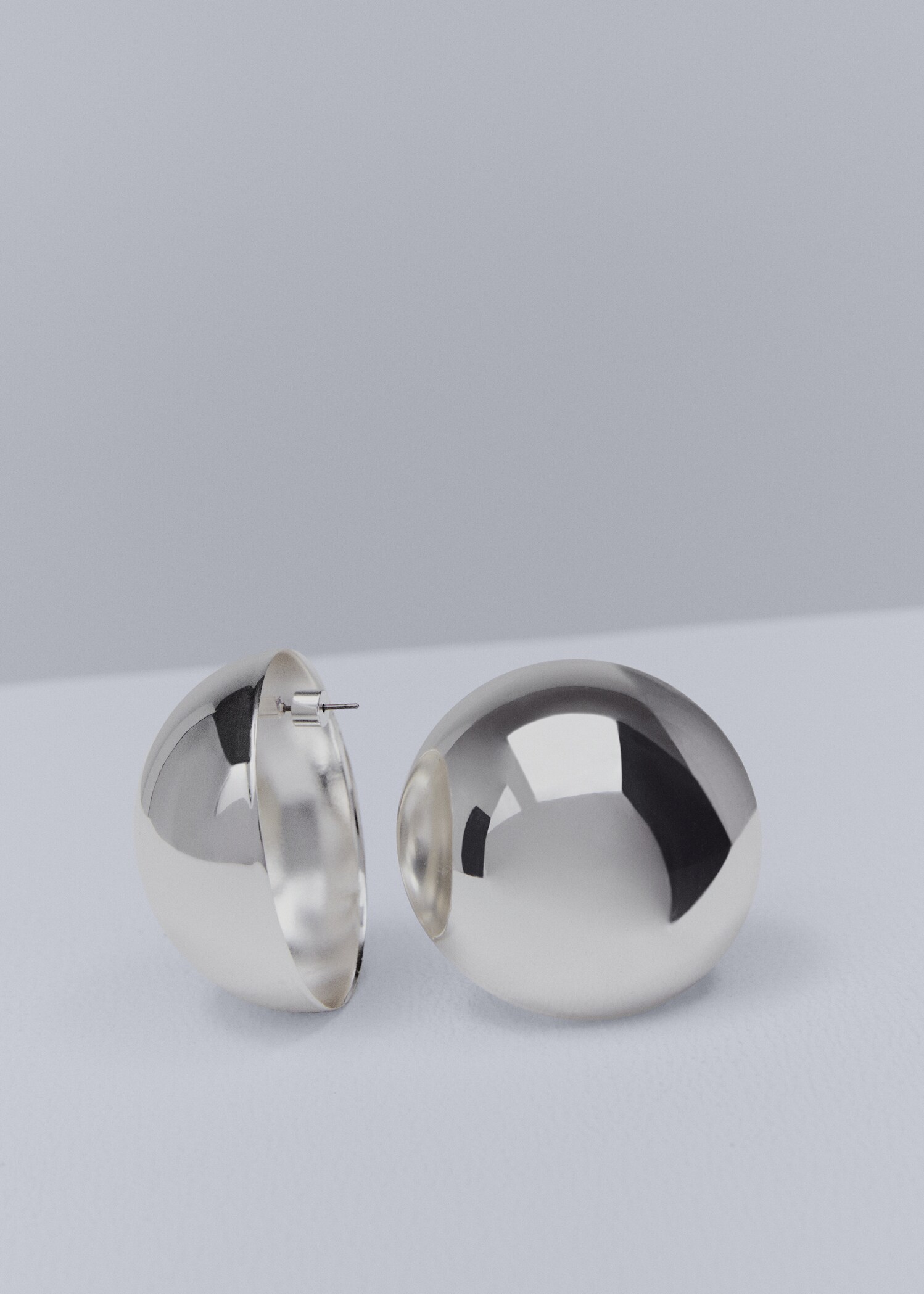 Boucles d'oreilles maxi sphère - Détail de l'article 1