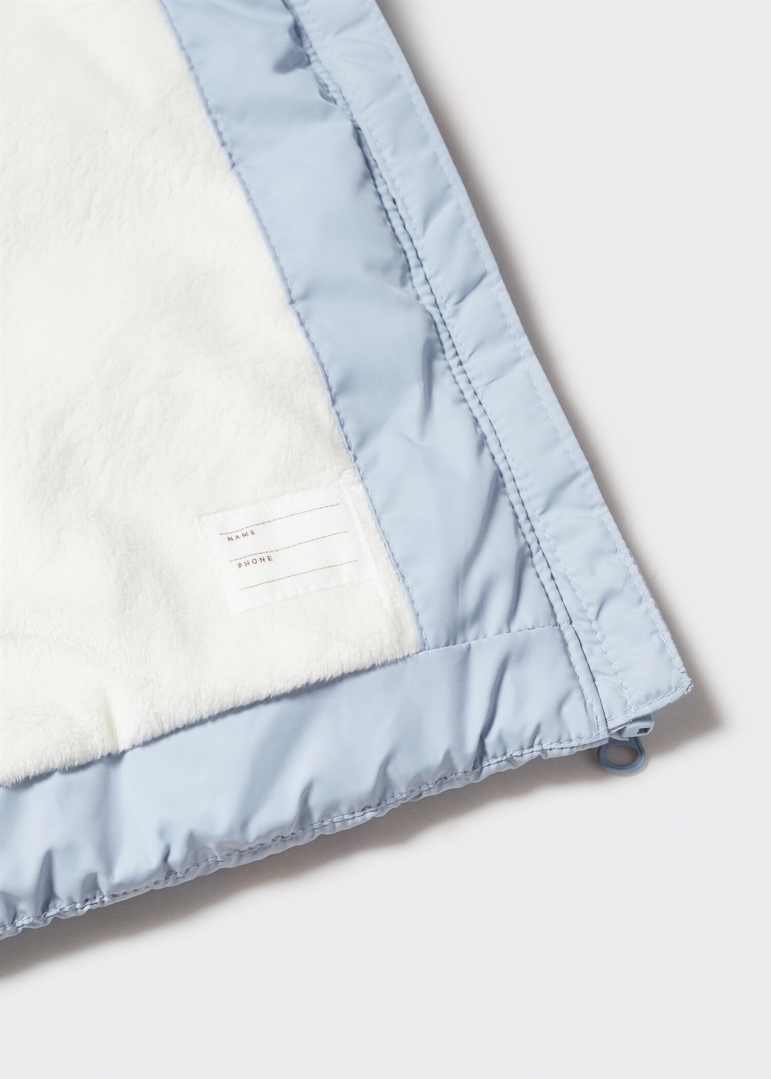 Kürk astarlı kapitone anorak - Ürün detayı 0