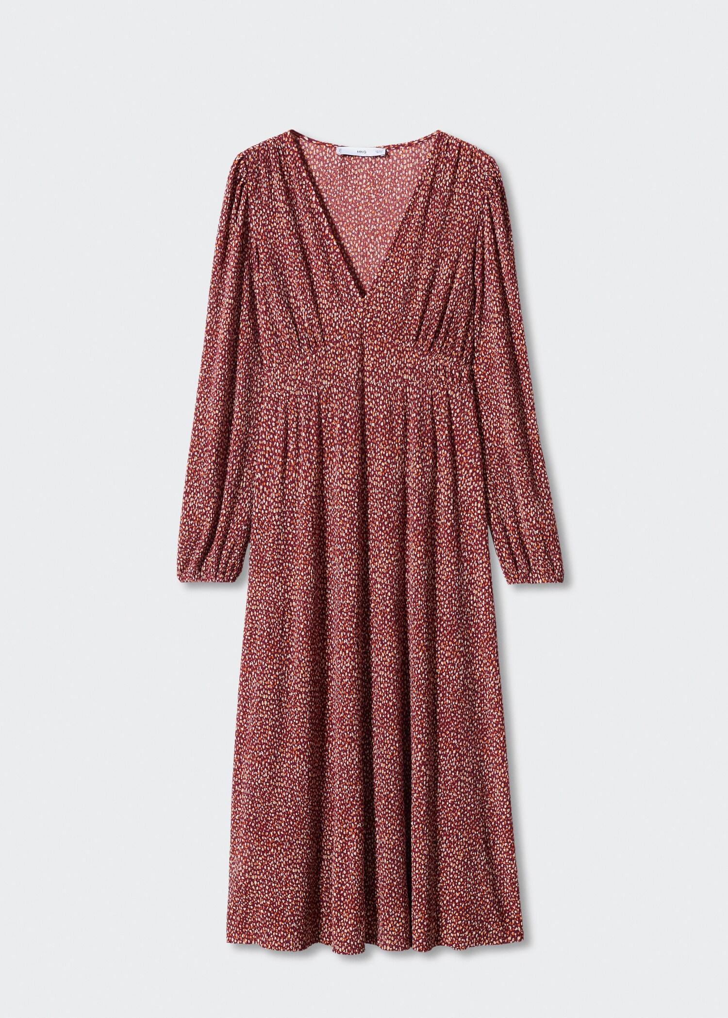 Vestido textura estampado - Artículo sin modelo