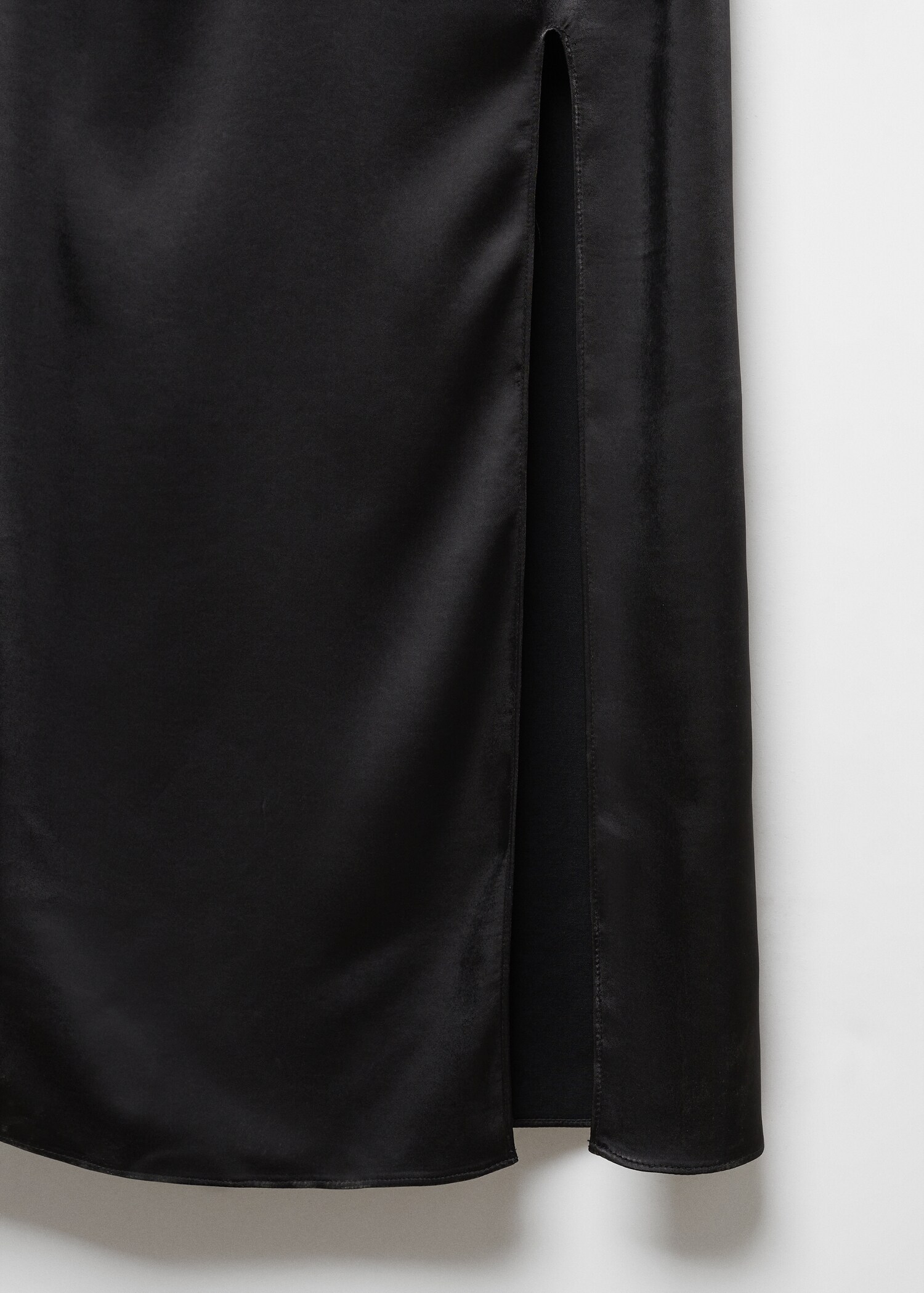 Vestido satinado abertura - Detalle del artículo 8
