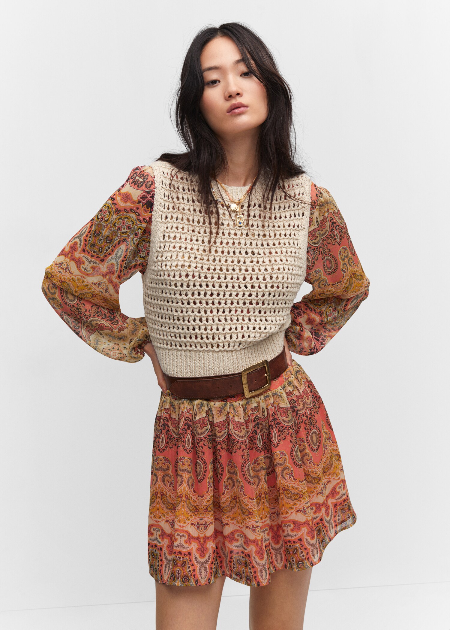 Fringed vest - Medium plane
