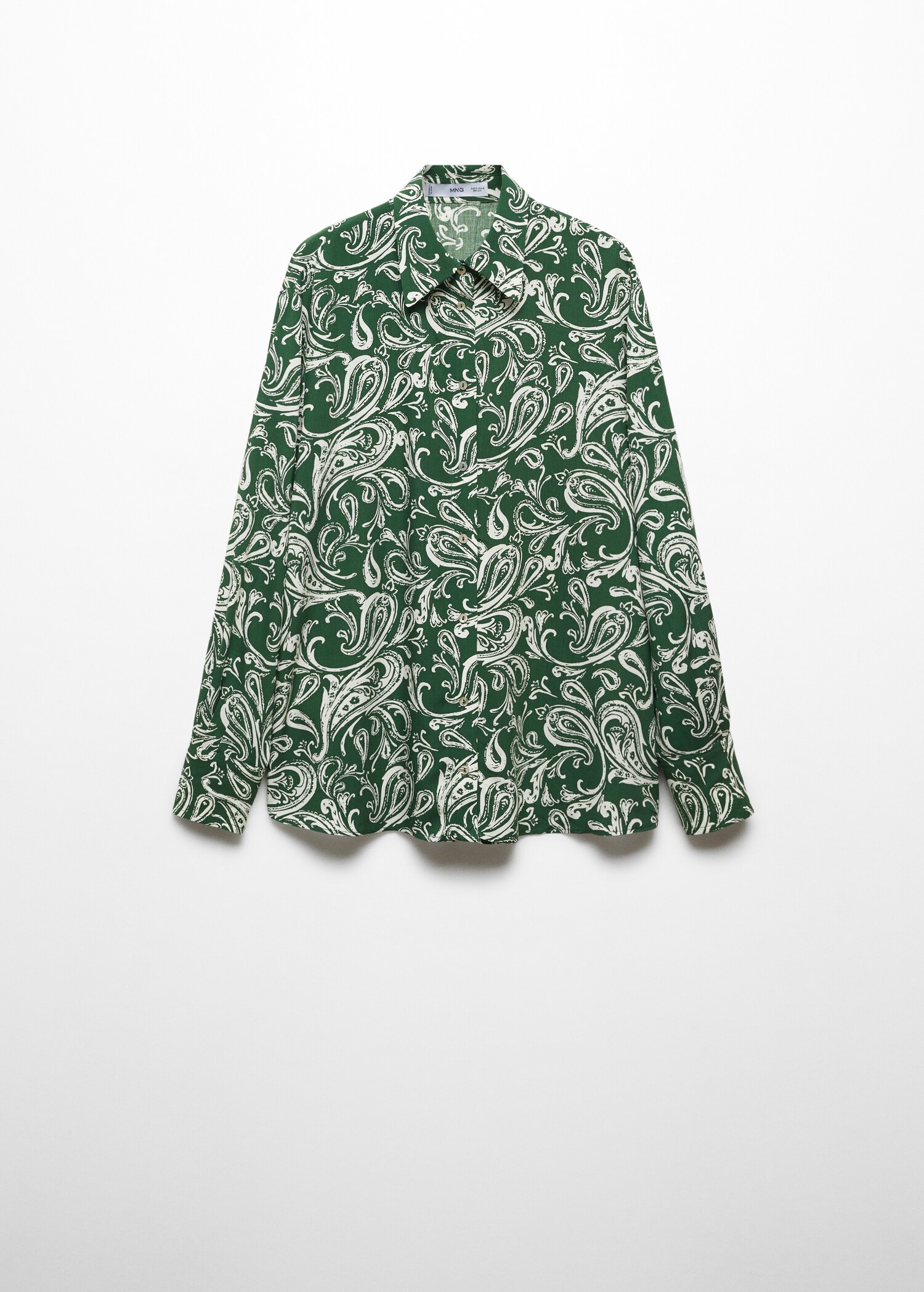 Printed flowy shirt - Article without model