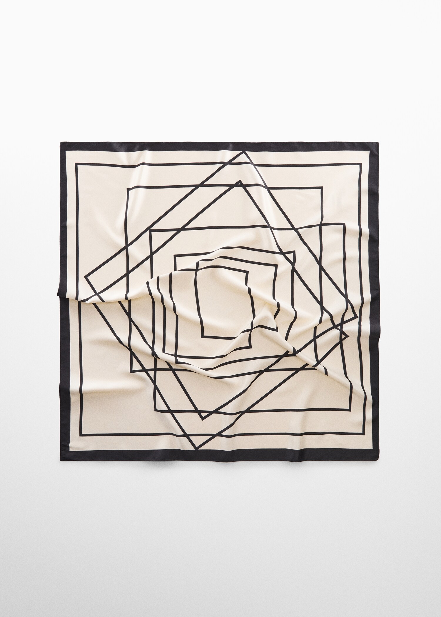 Geometric printed foulard - Article without model