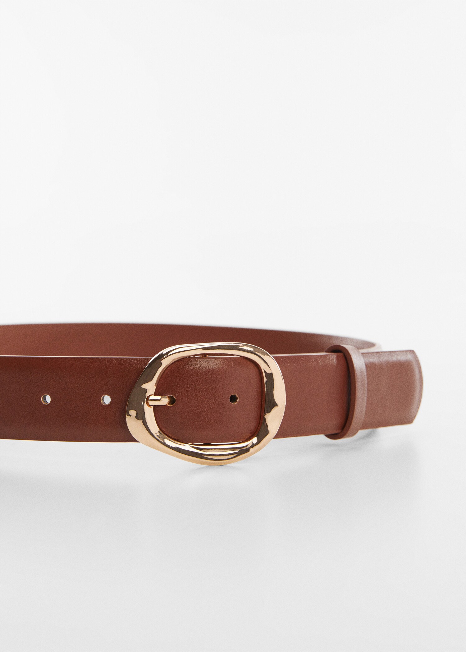 Belt with irregular buckle  - Details of the article 1