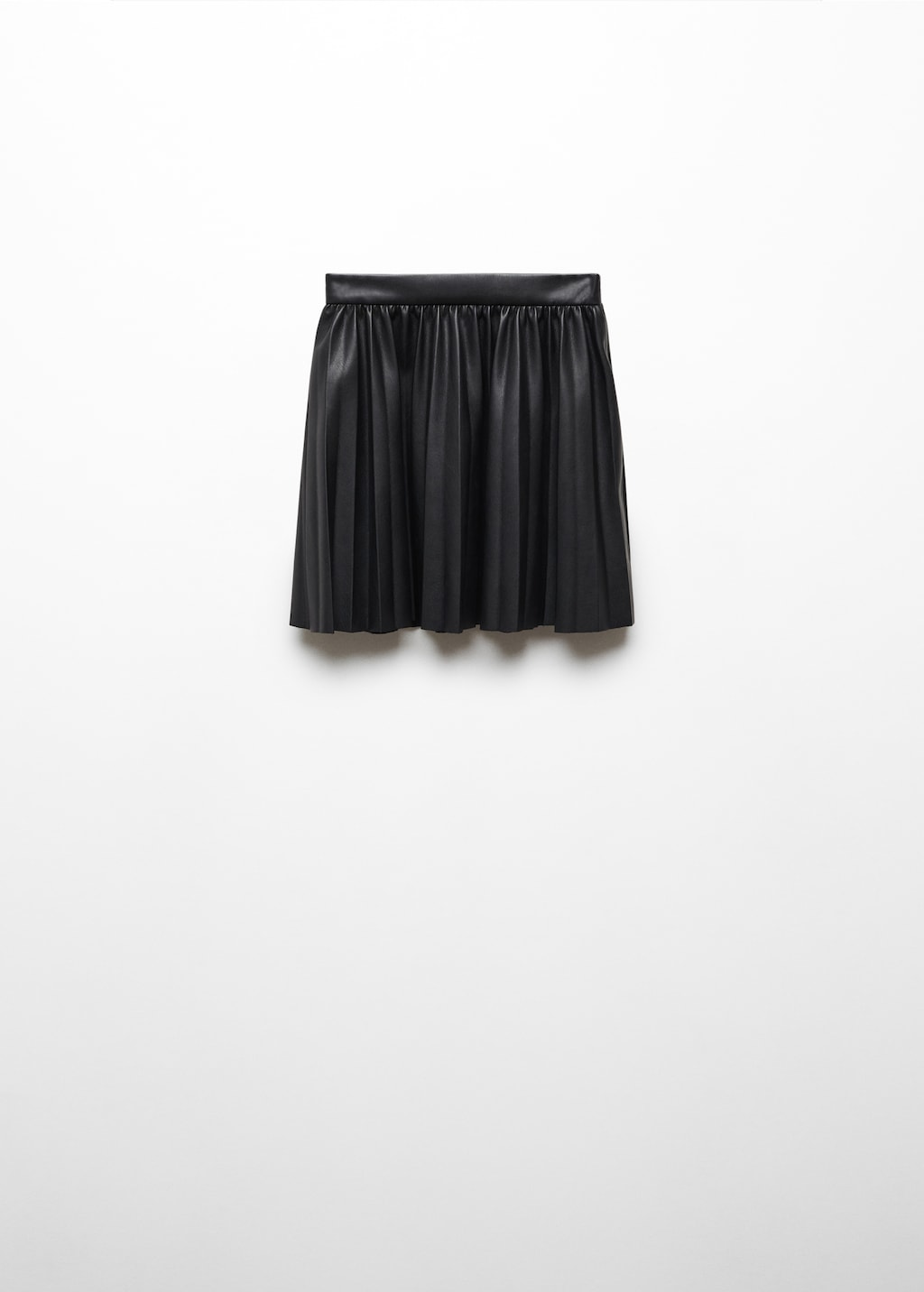 Jupe plissée simili cuir mango new arrivals