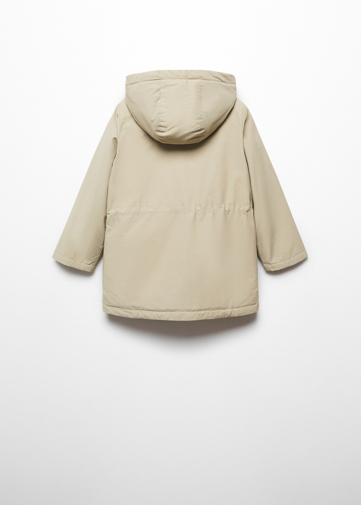 Abrigo impermeable capucha - Reverso del artículo