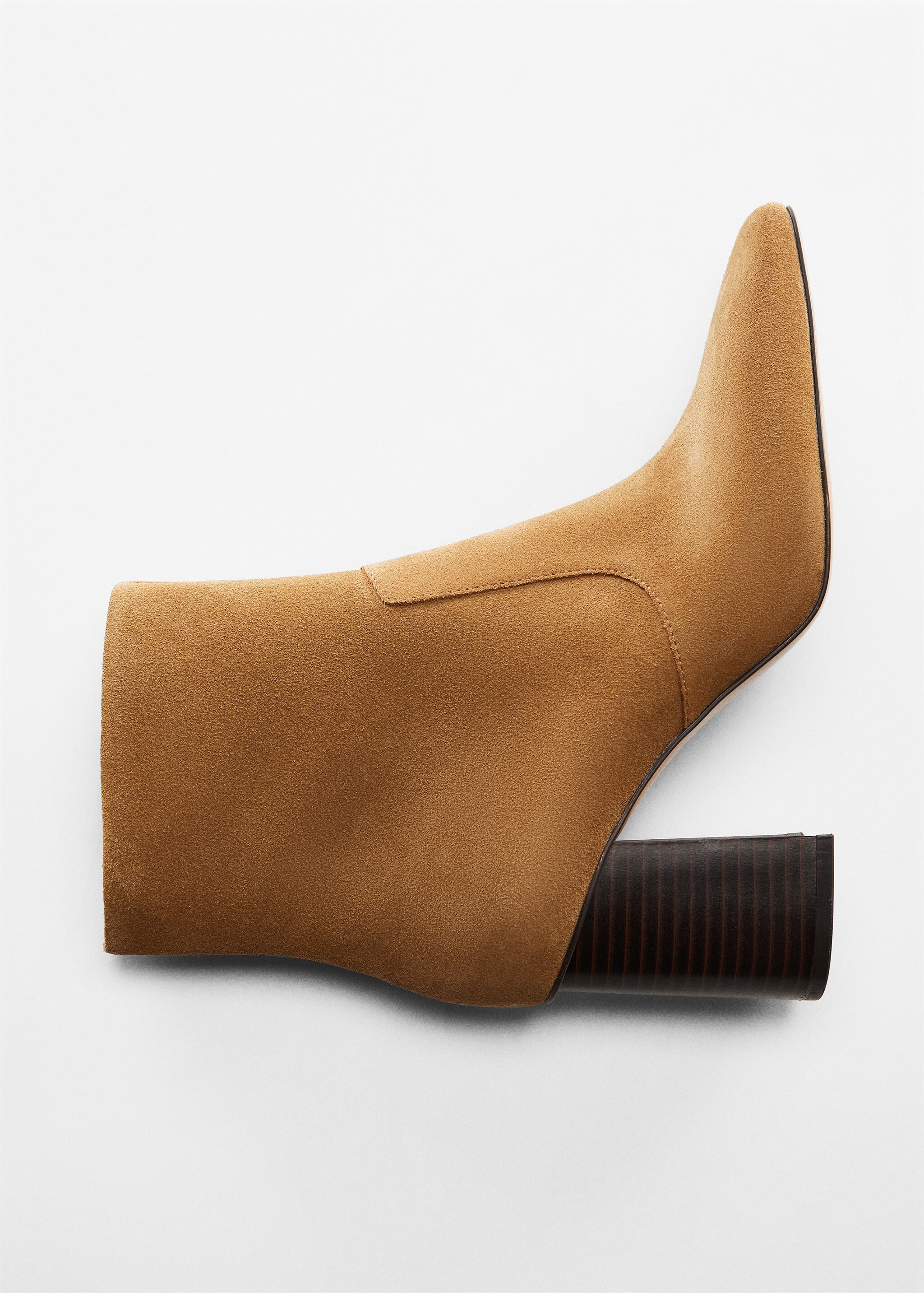 Heel suede ankle boot - Details of the article 5