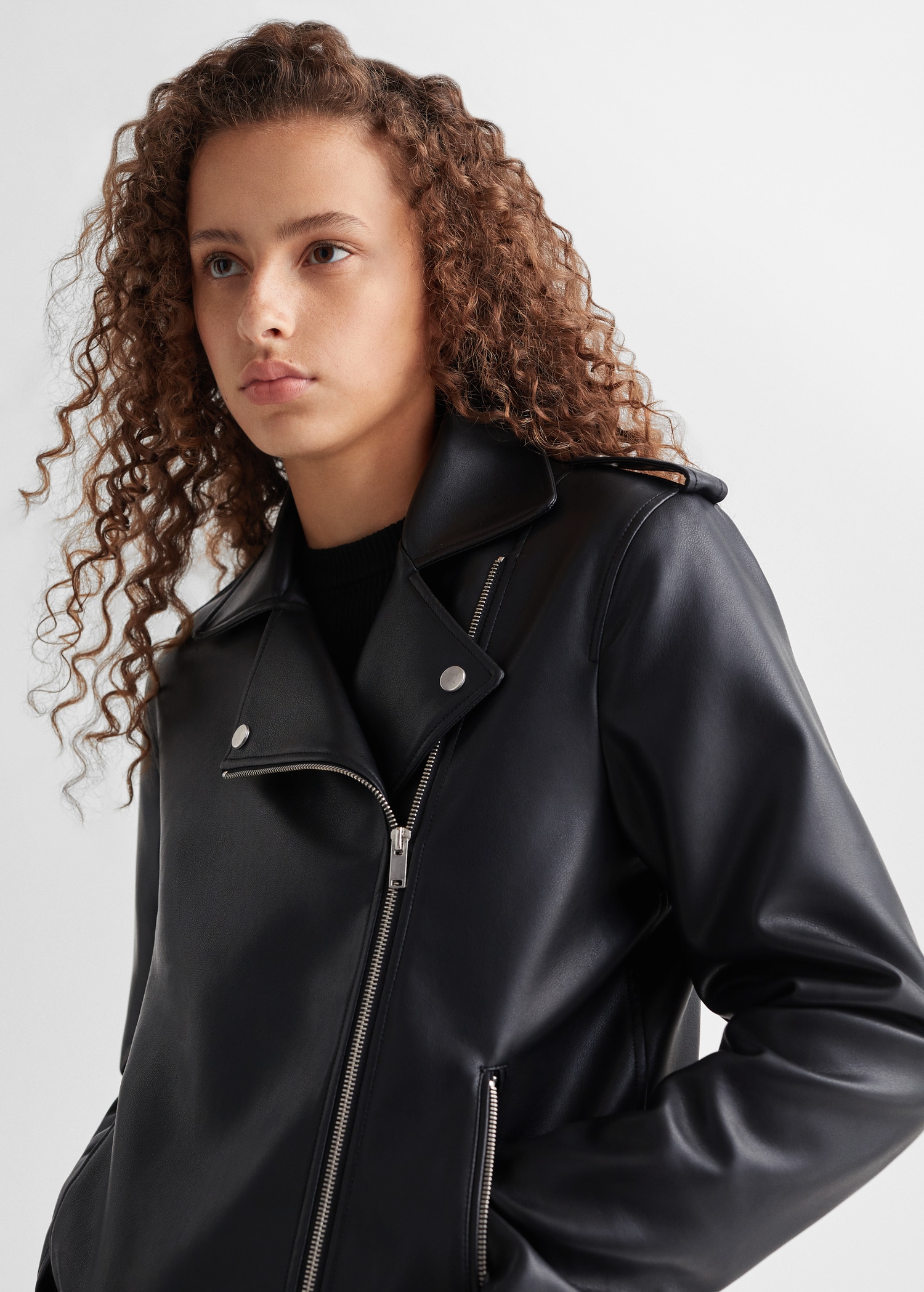 Chaqueta efecto piel - Detalle del artículo 1