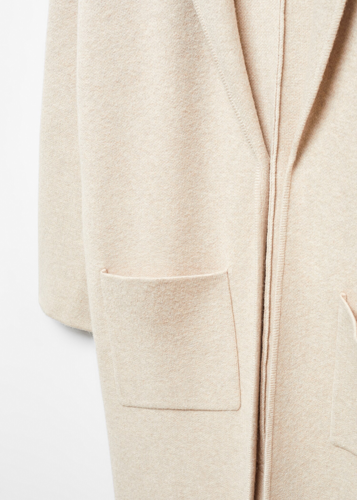 Oversize-Strickmantel mit Taschen - Detail des Artikels 8
