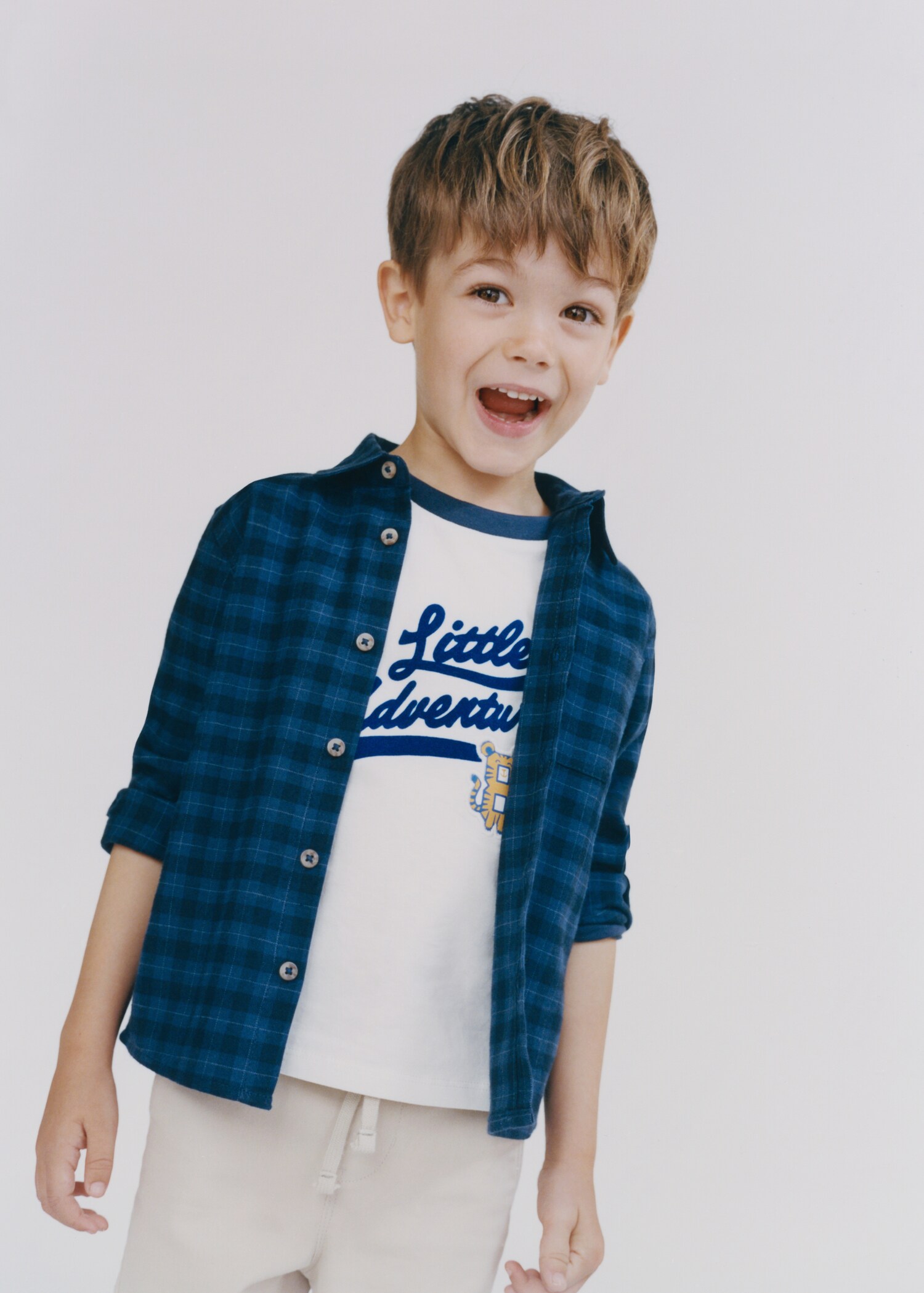Camisa regular fit cuadros - Detalle del artículo 5