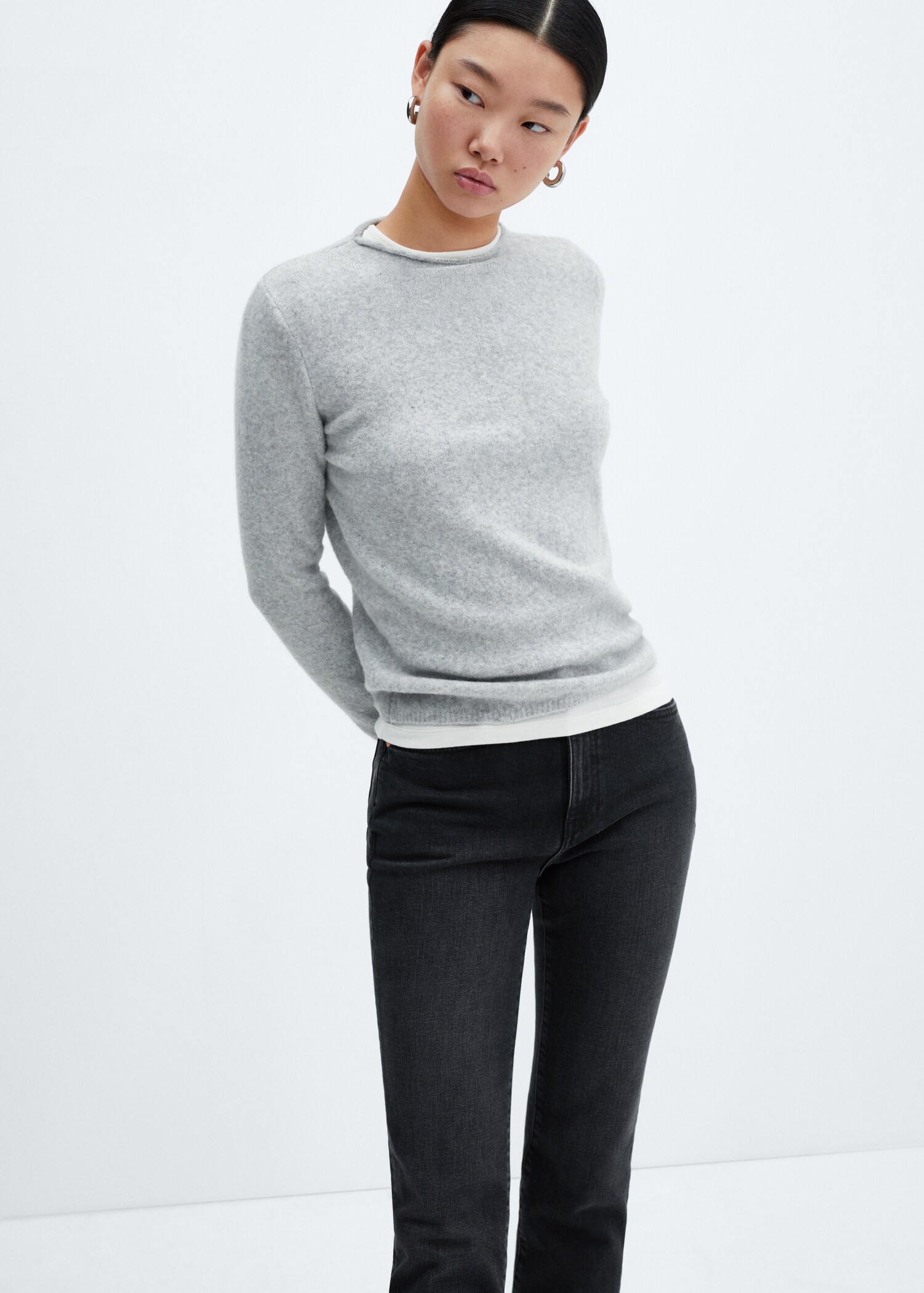 Claudia slim-fit cropped jeans - Details of the article 1
