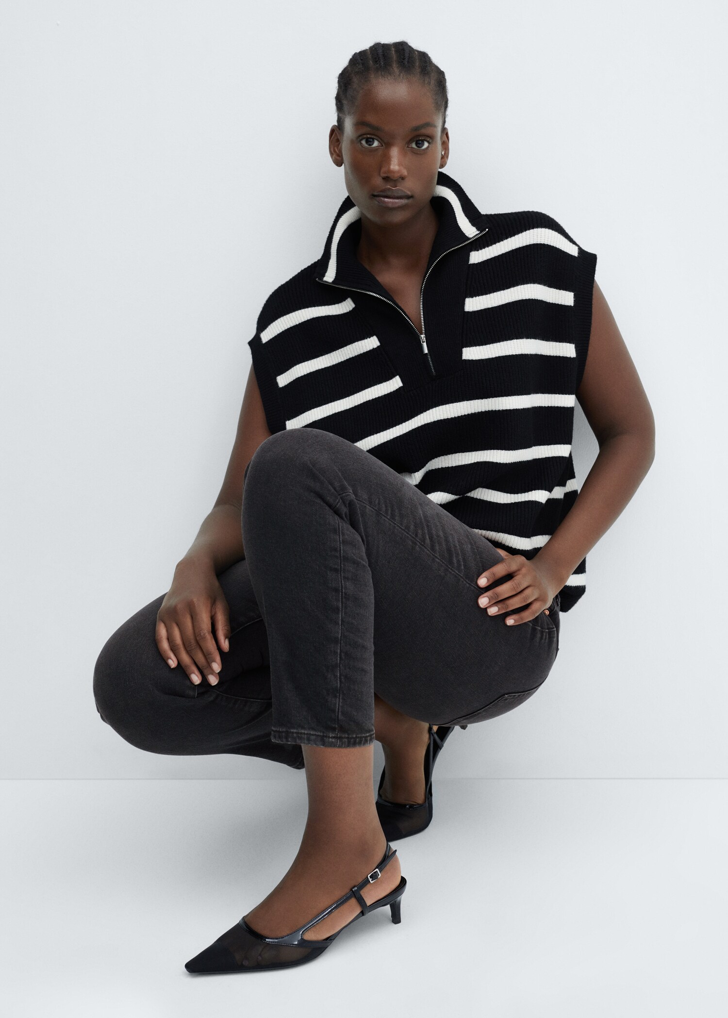 Claudia slim-fit cropped jeans - Details of the article 4