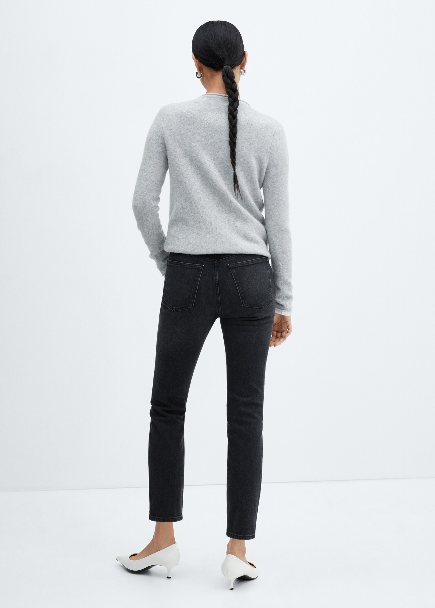 Claudia slim-fit cropped jeans - Reverse of the article