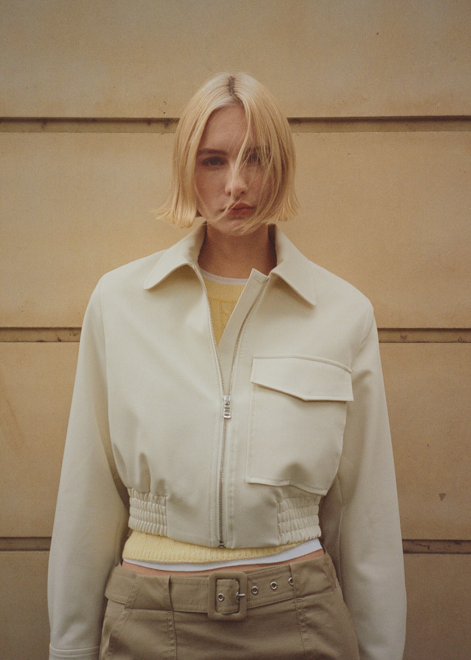 Bomber jacket with pocket - Details of the article 7