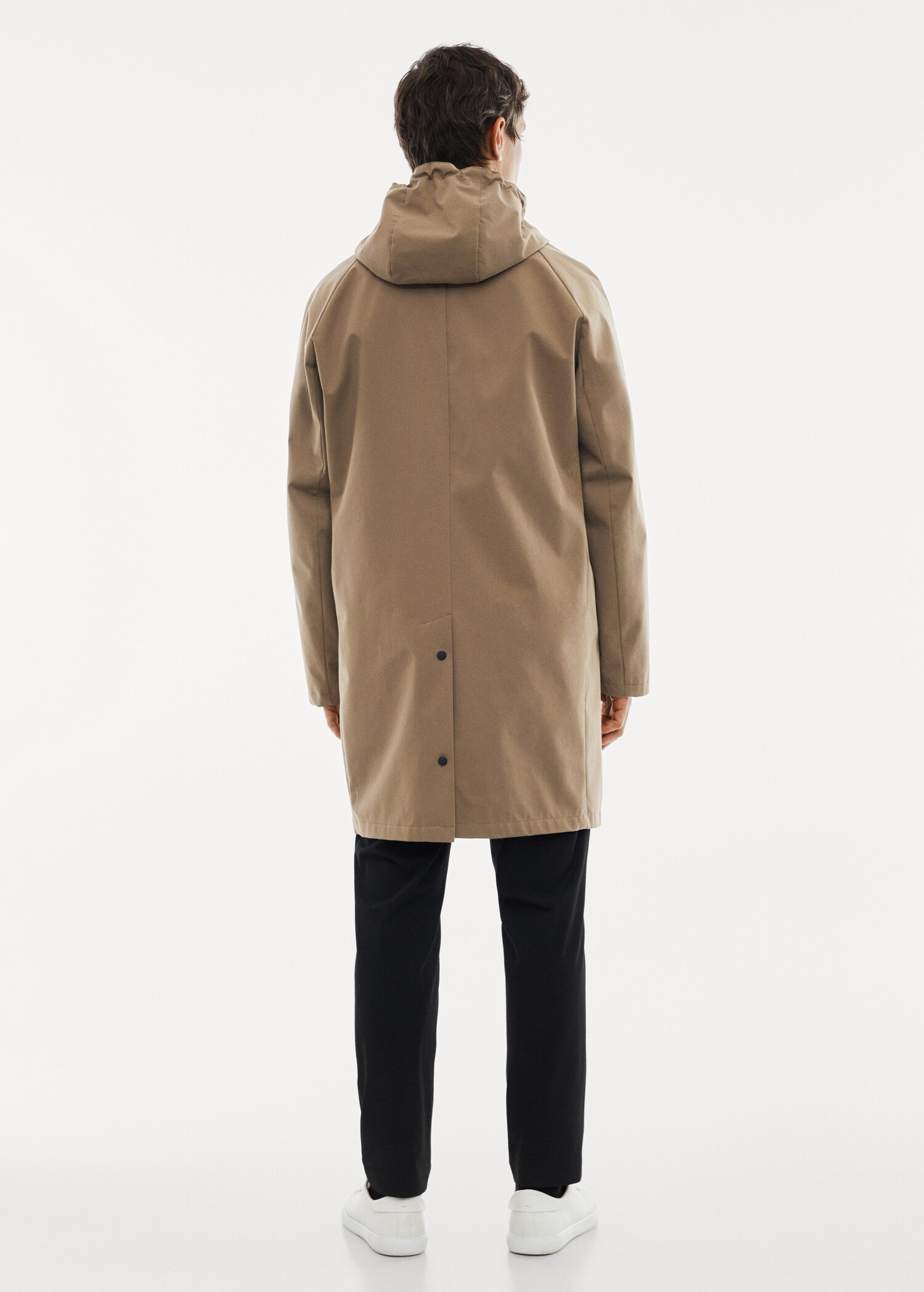 Parka imperméable capuche - Verso de l’article
