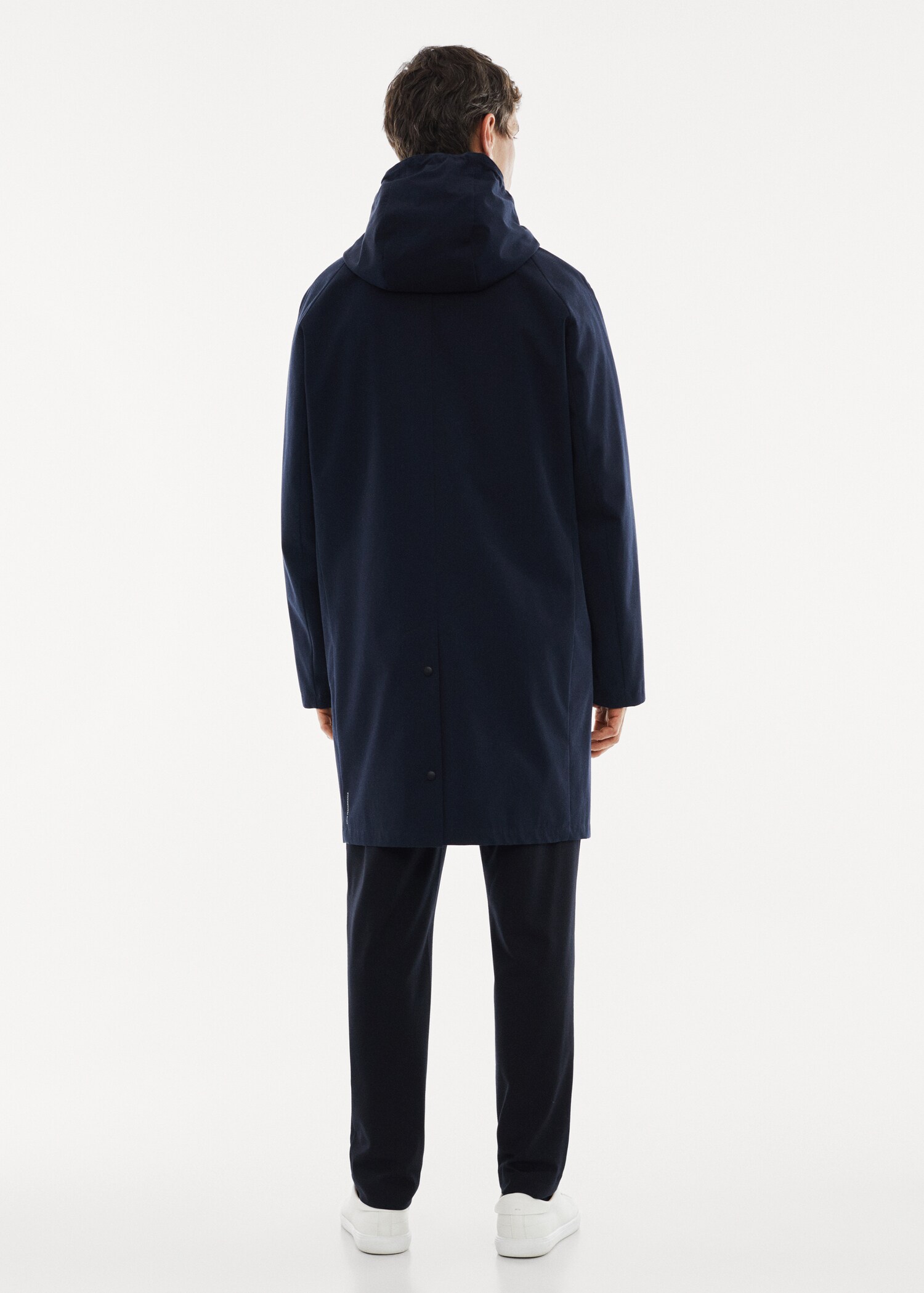 Parka imperméable capuche - Verso de l’article