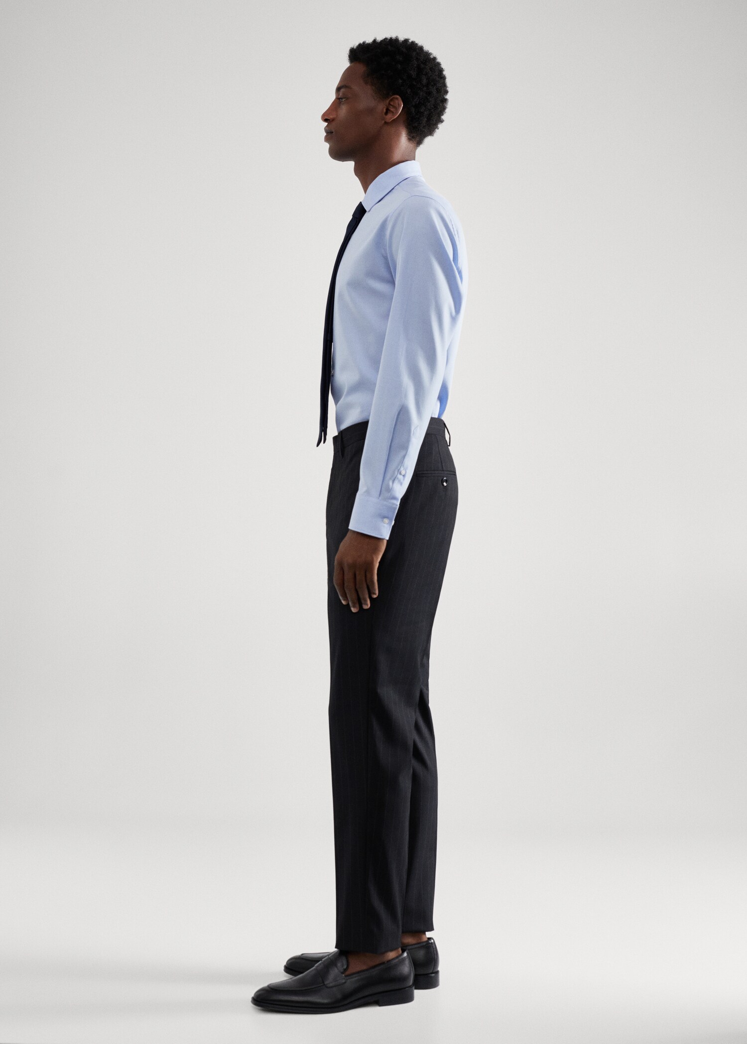 Pantaloni completo slim-fit tessuto comfort stretch - Dettaglio dell'articolo 2
