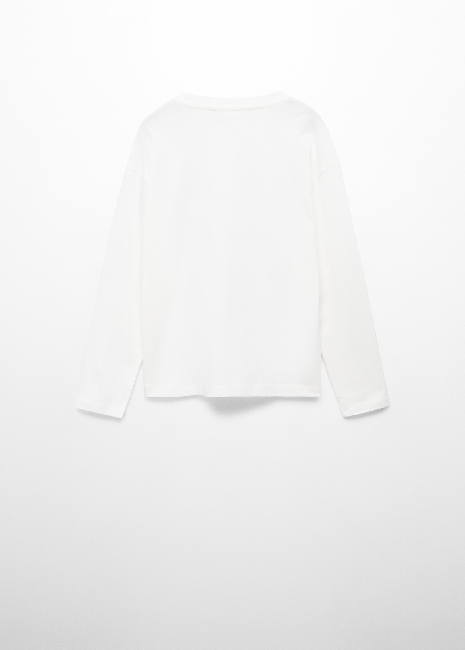 Printed long sleeve t-shirt - Reverse of the article