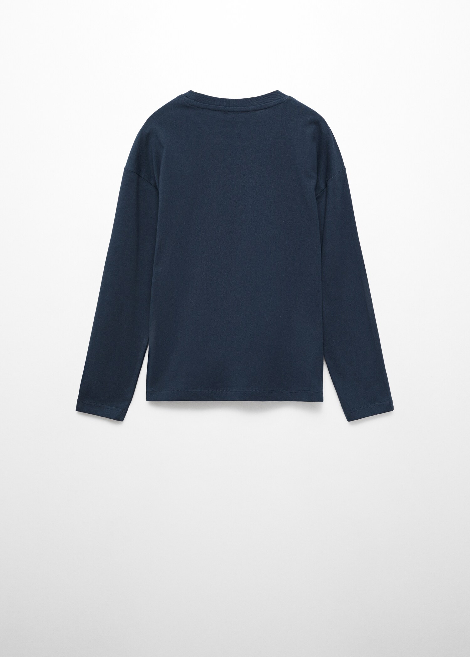 Printed long sleeve t-shirt - Reverse of the article