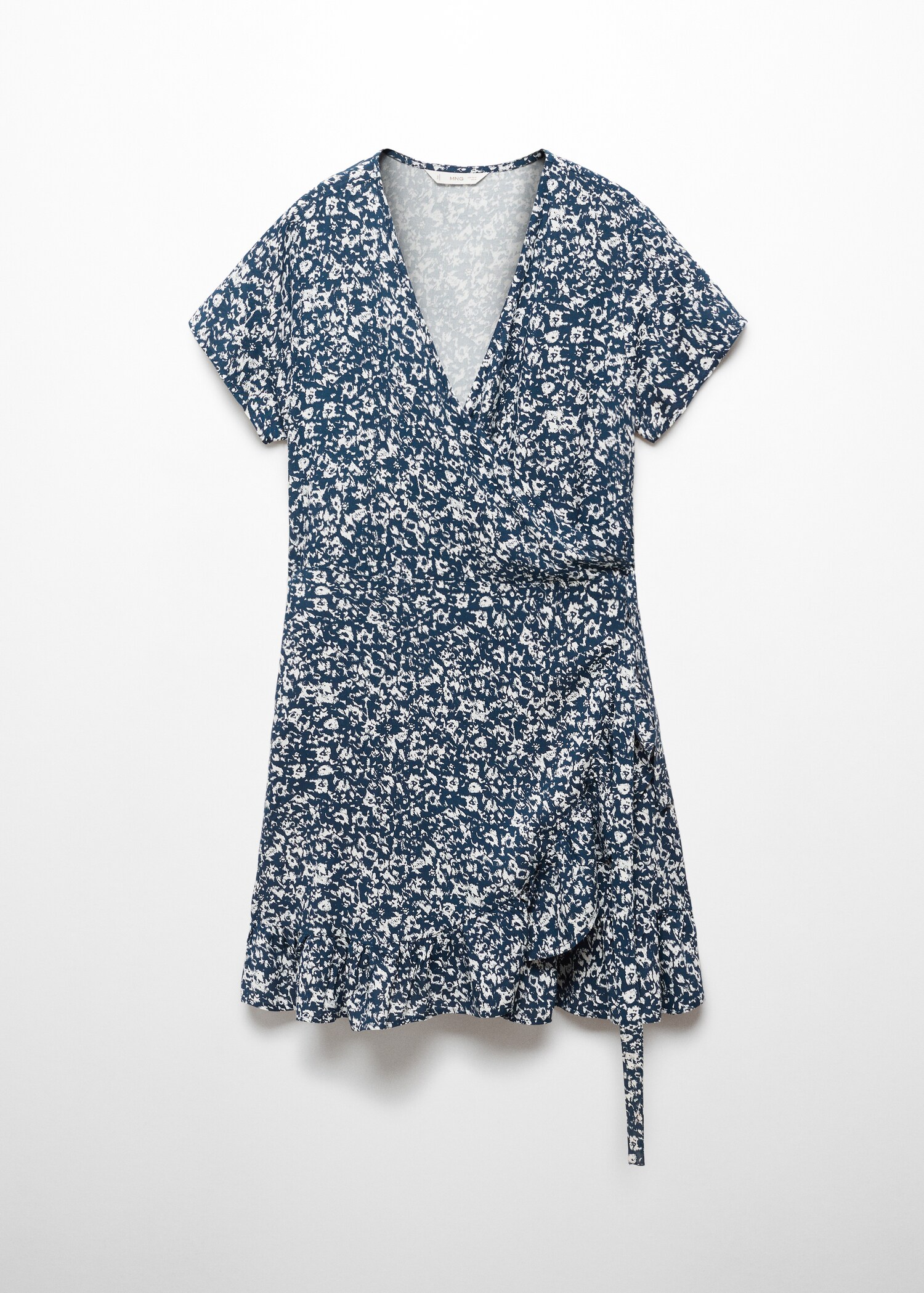 Ruffled printed dress - Article without model